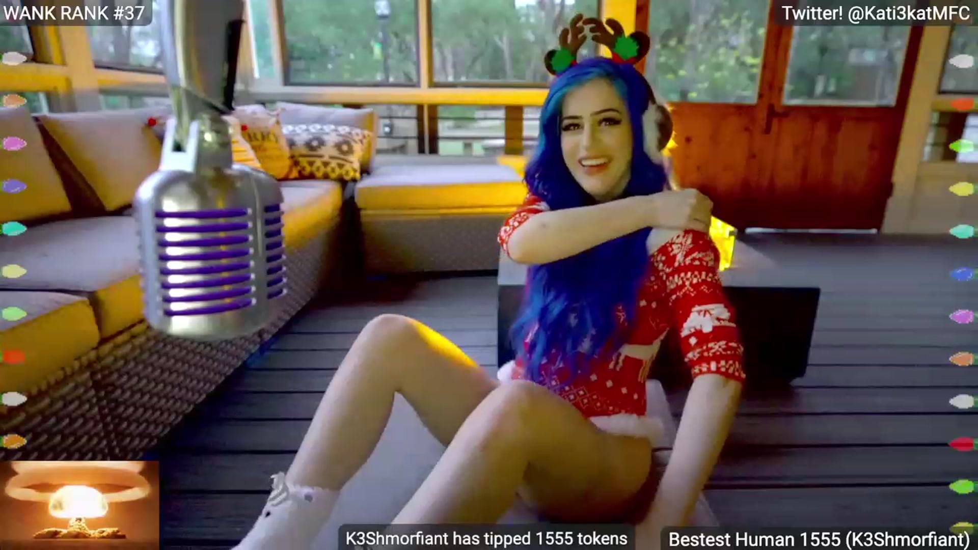 Gallery image thumbnail from Kati3Kat's myfreecams stream on, 12/06/2022, 02:19 image 3 of 20