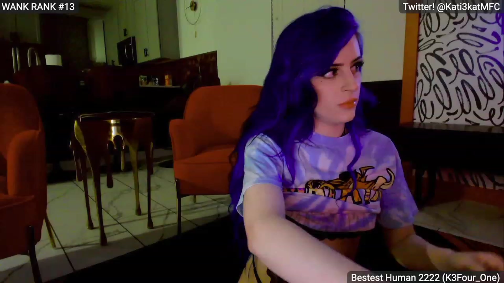 Gallery image thumbnail from Kati3Kat's myfreecams stream on, 12/15/2022, 07:38 image 4 of 20