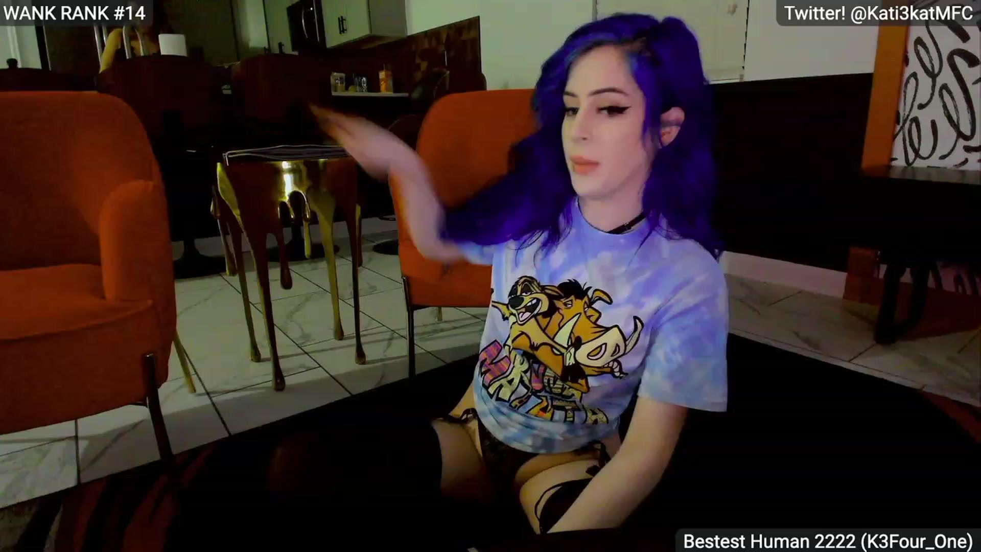 Gallery image thumbnail from Kati3Kat's myfreecams stream on, 12/15/2022, 07:38 image 1 of 20