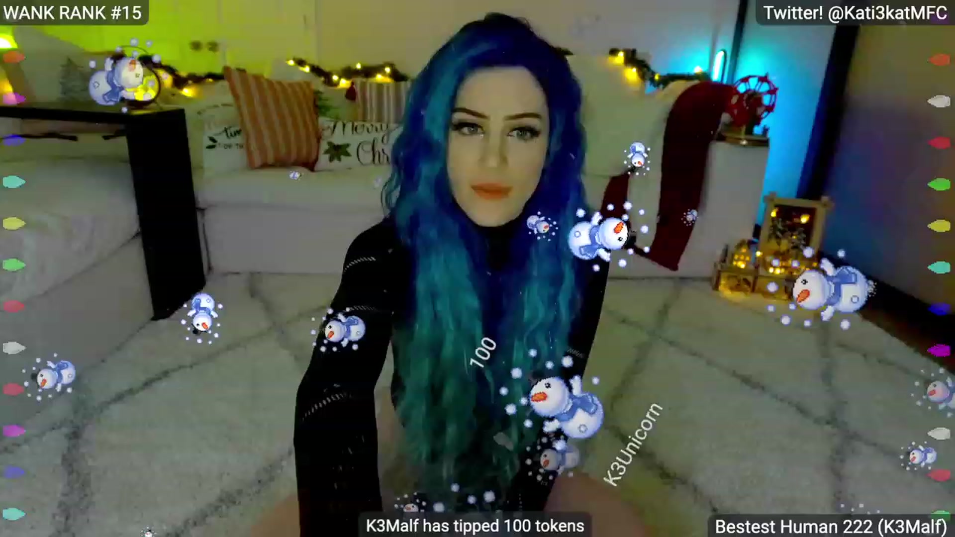 Gallery image thumbnail from Kati3Kat's myfreecams stream on, 12/23/2022, 05:24 image 7 of 20