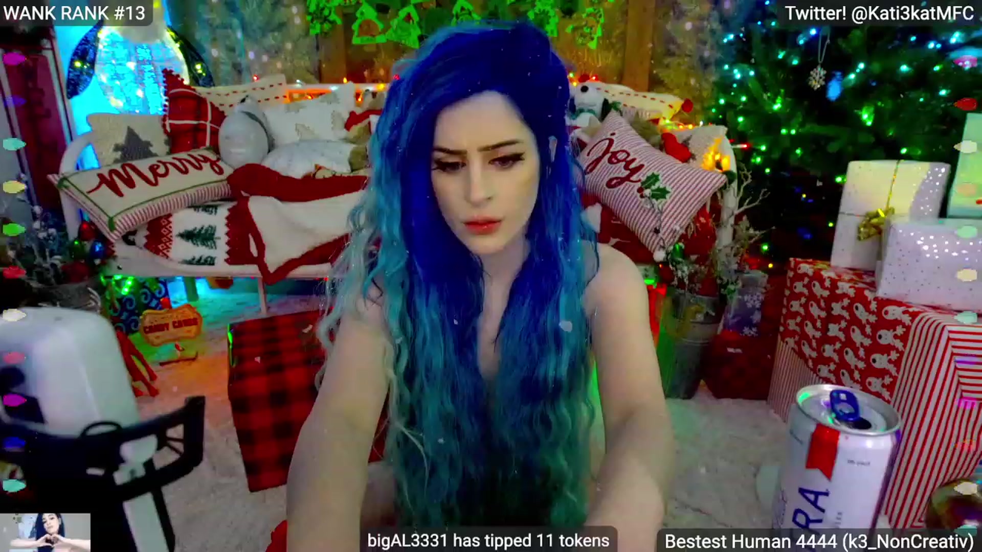 Gallery image thumbnail from Kati3Kat's myfreecams stream on, 12/24/2022, 10:40 image 9 of 20