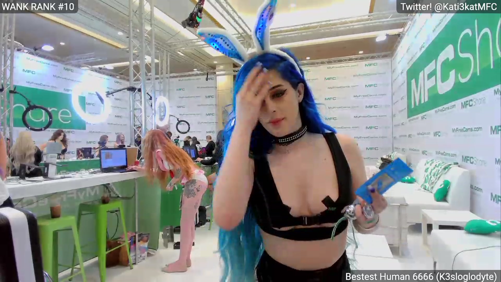 Gallery image thumbnail from Kati3Kat's myfreecams stream on, 01/05/2023, 24:05 image 12 of 20