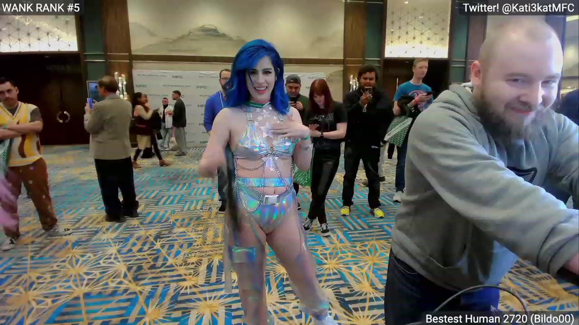 Gallery image thumbnail from Kati3Kat's myfreecams stream on, 01/06/2023, 24:26 image 9 of 20