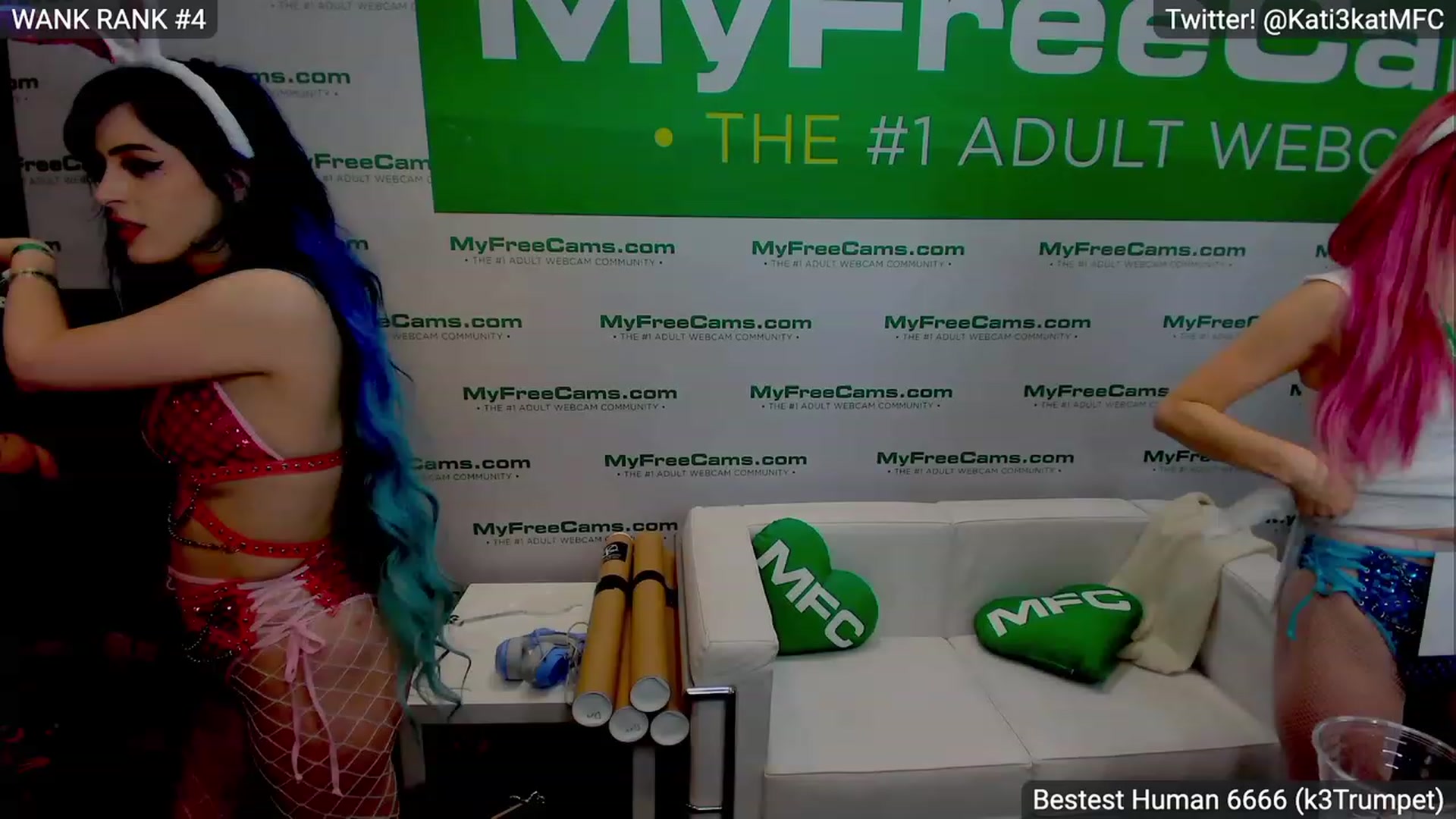 Gallery image thumbnail from Kati3Kat's myfreecams stream on, 01/07/2023, 02:25 image 1 of 20