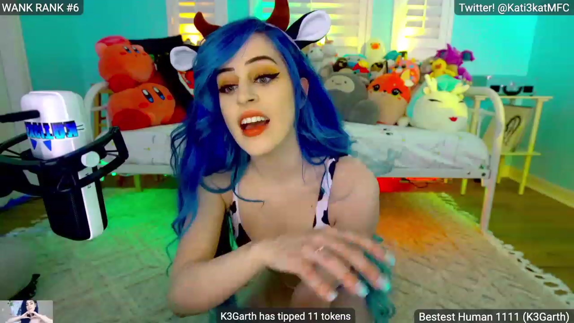 Gallery image thumbnail from Kati3Kat's myfreecams stream on, 01/14/2023, 05:25 image 18 of 20
