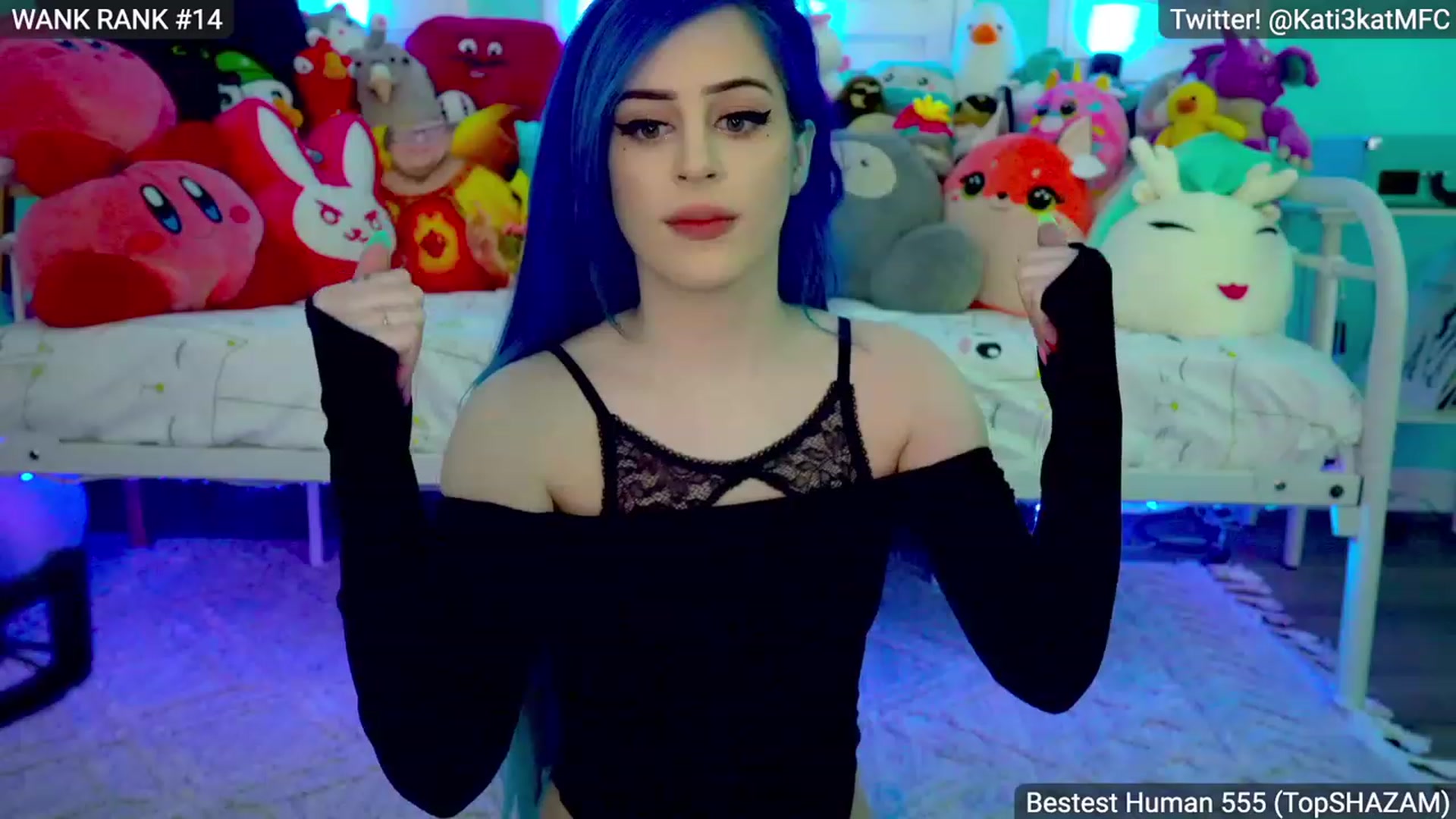 Gallery image thumbnail from Kati3Kat's myfreecams stream on, 01/23/2023, 07:49 image 16 of 20