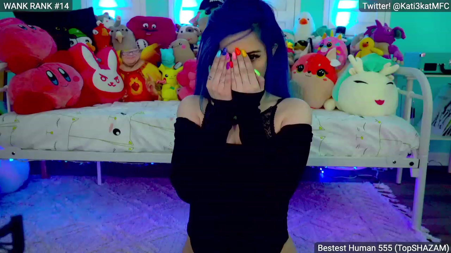 Gallery image thumbnail from Kati3Kat's myfreecams stream on, 01/23/2023, 07:49 image 14 of 20