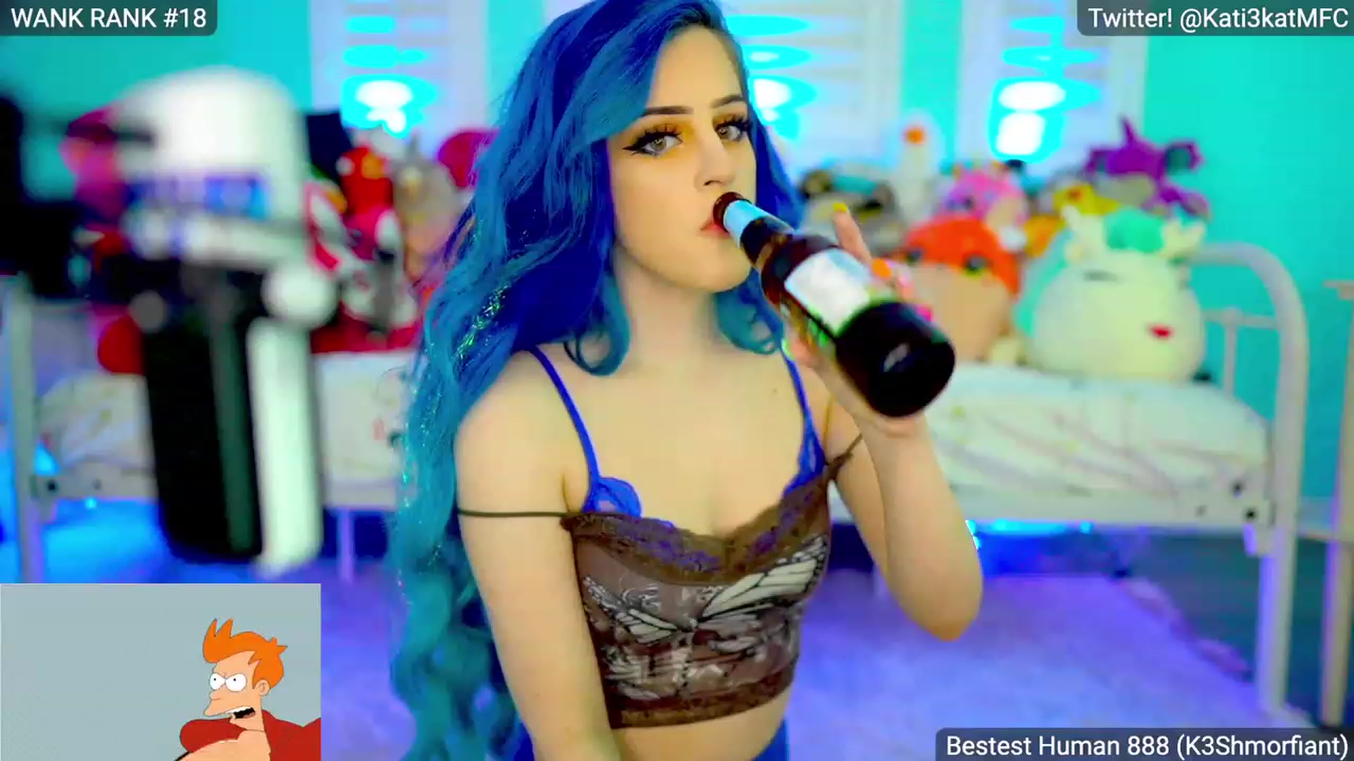 Gallery image thumbnail from Kati3Kat's myfreecams stream on, 02/05/2023, 08:21 image 1 of 20