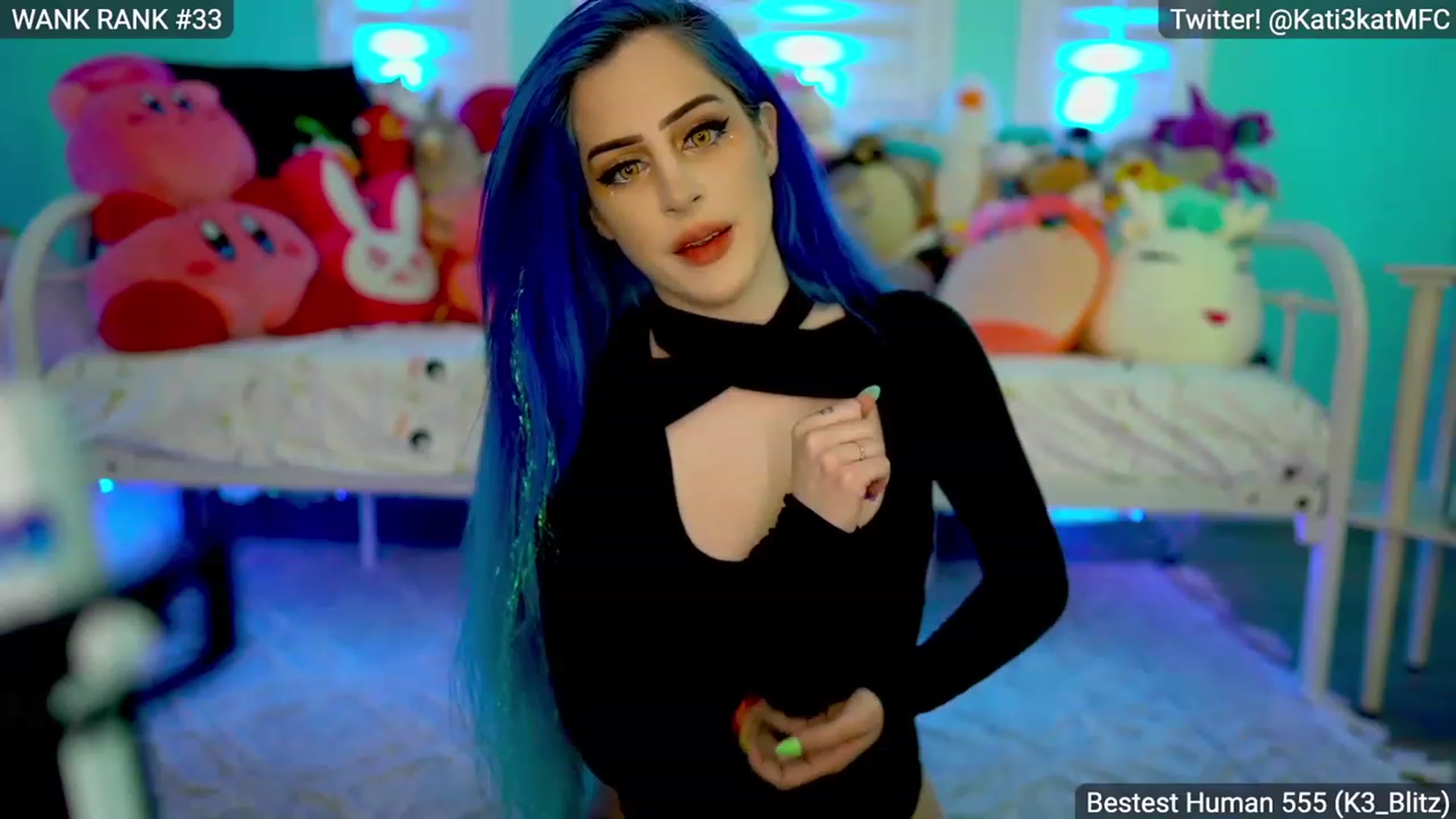Gallery image thumbnail from Kati3Kat's myfreecams stream on, 02/12/2023, 07:21 image 19 of 20