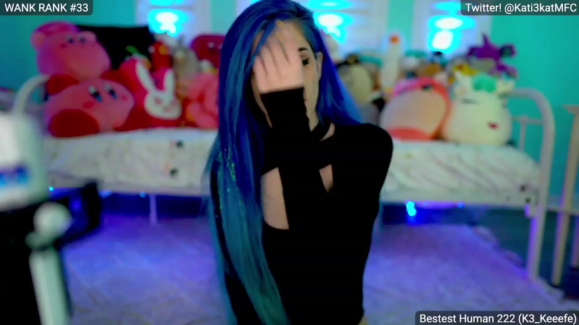 Gallery image thumbnail from Kati3Kat's myfreecams stream on, 02/12/2023, 07:21 image 7 of 20
