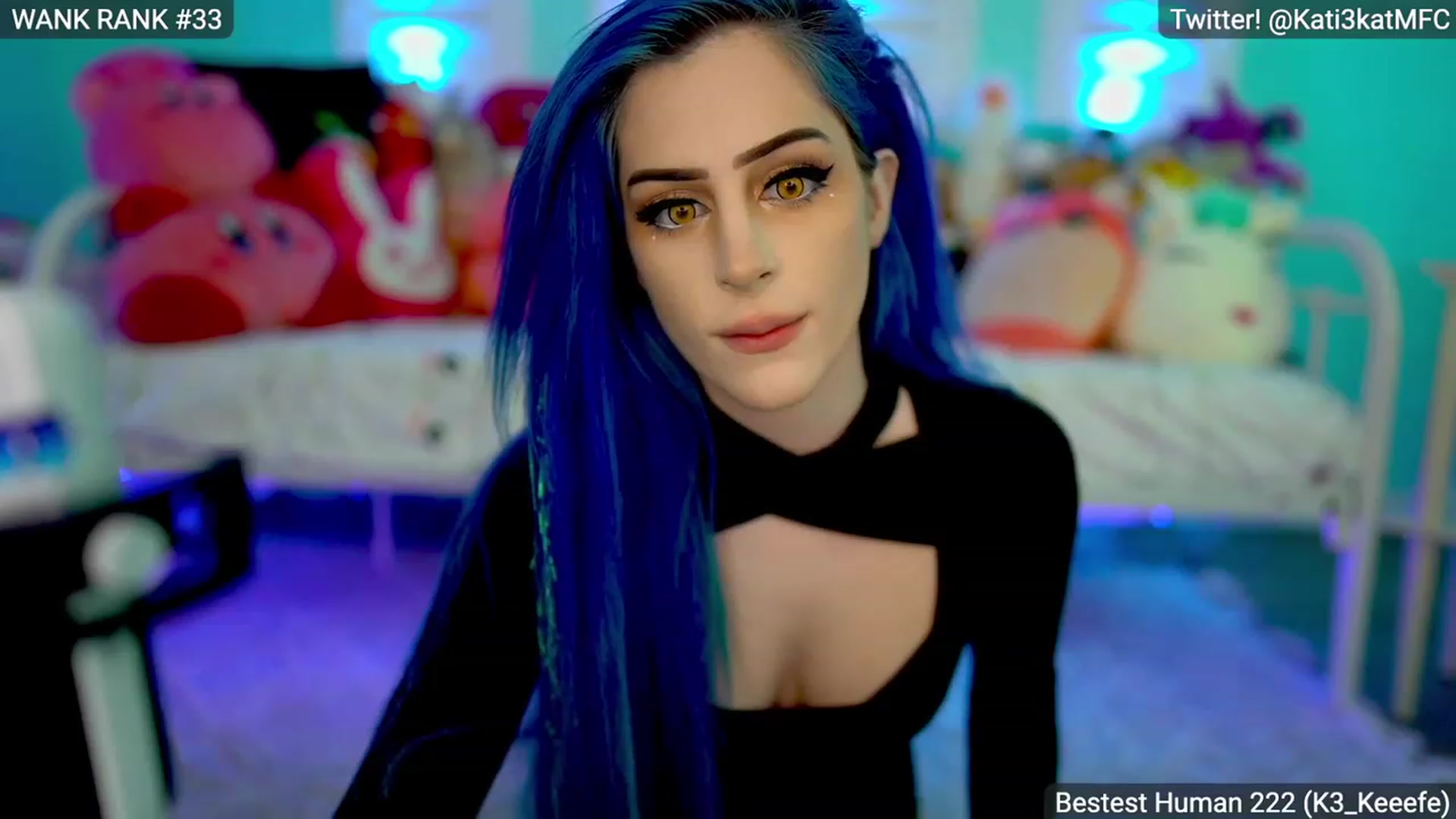 Gallery image thumbnail from Kati3Kat's myfreecams stream on, 02/12/2023, 07:21 image 8 of 20