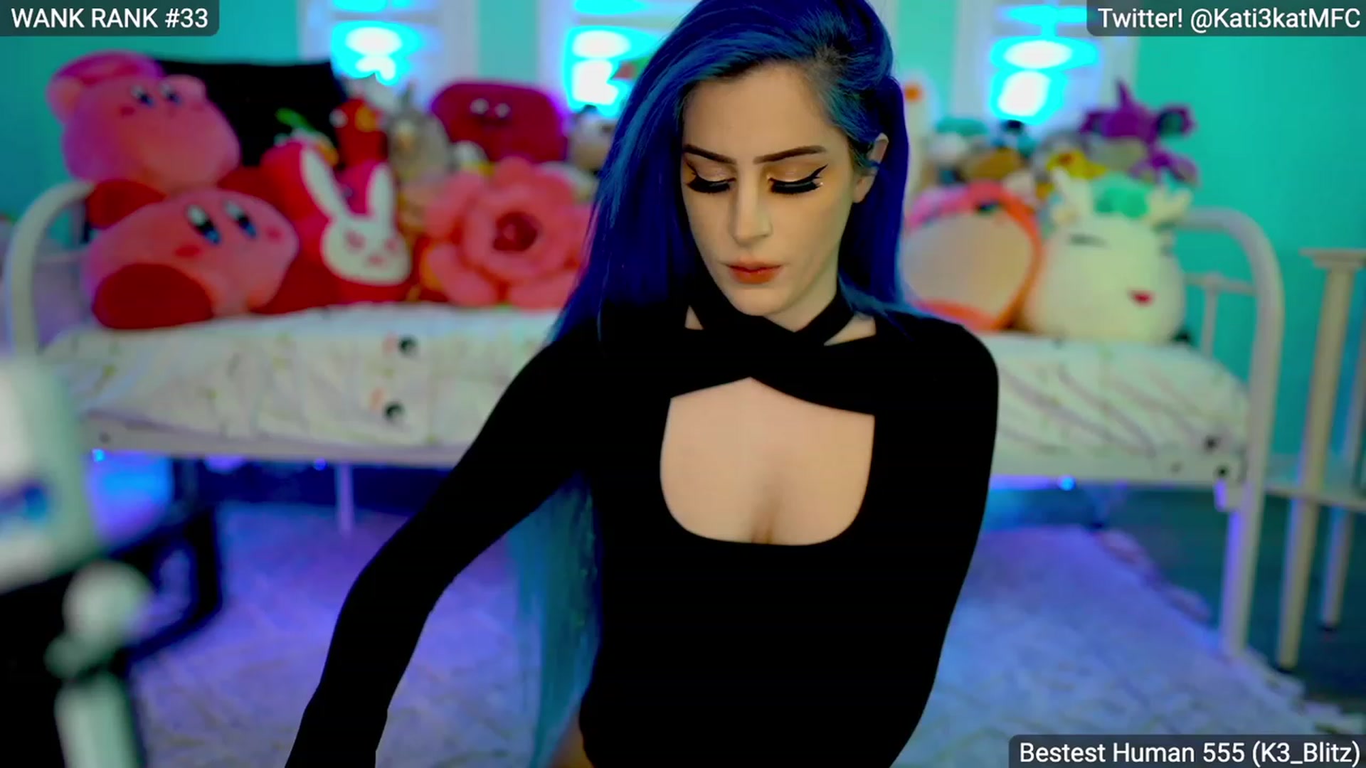 Gallery image thumbnail from Kati3Kat's myfreecams stream on, 02/12/2023, 07:21 image 18 of 20