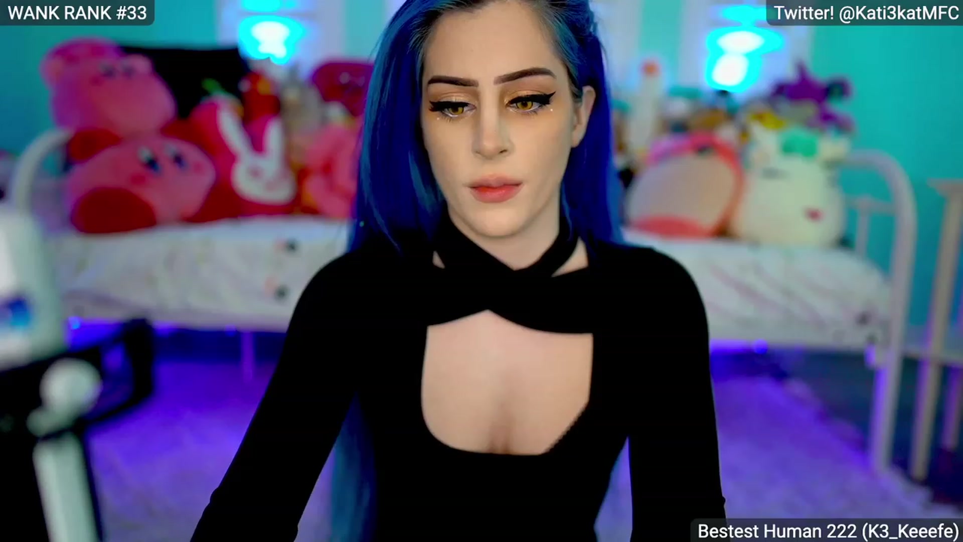 Gallery image thumbnail from Kati3Kat's myfreecams stream on, 02/12/2023, 07:21 image 6 of 20