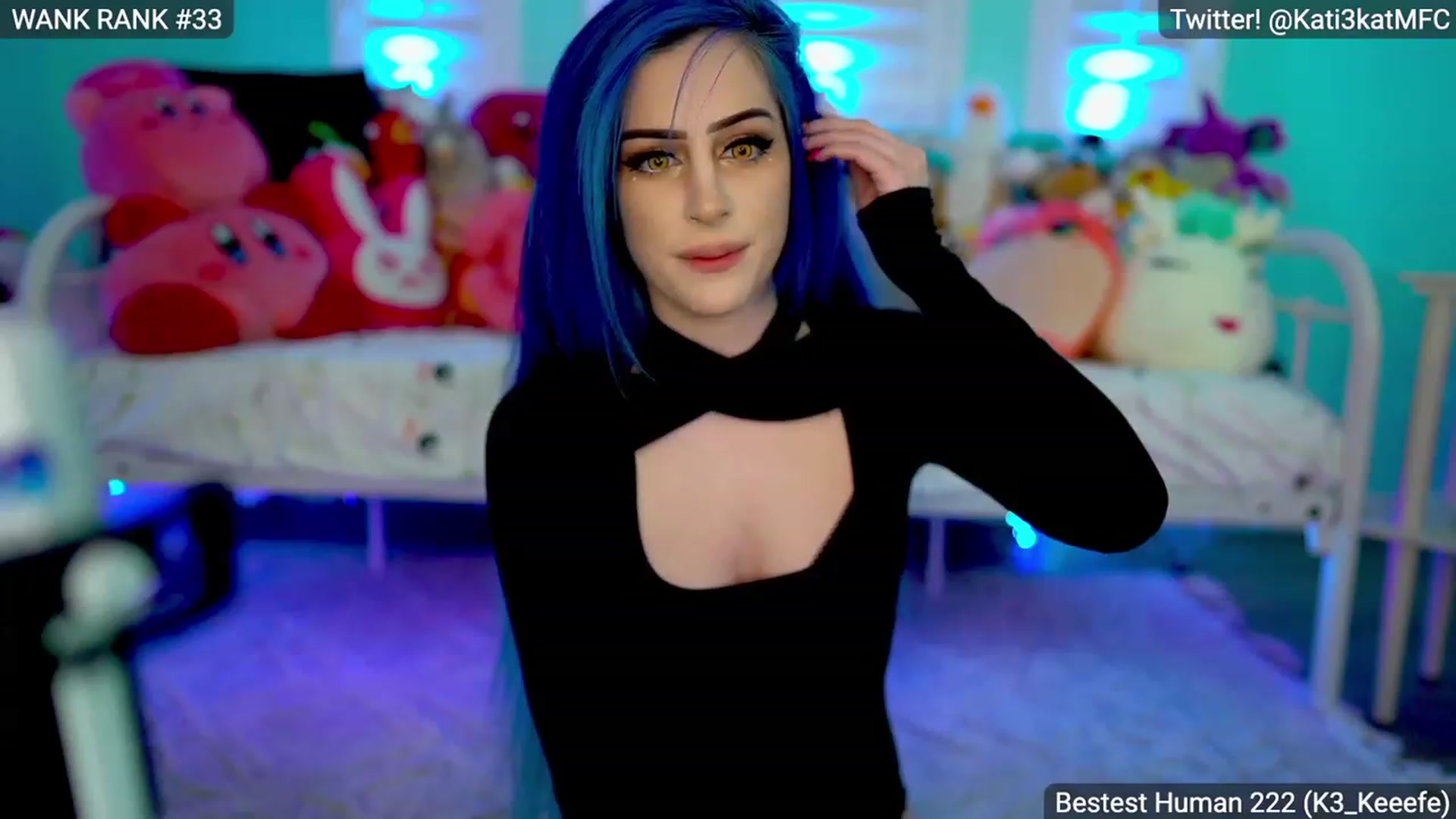Gallery image thumbnail from Kati3Kat's myfreecams stream on, 02/12/2023, 07:21 image 5 of 20