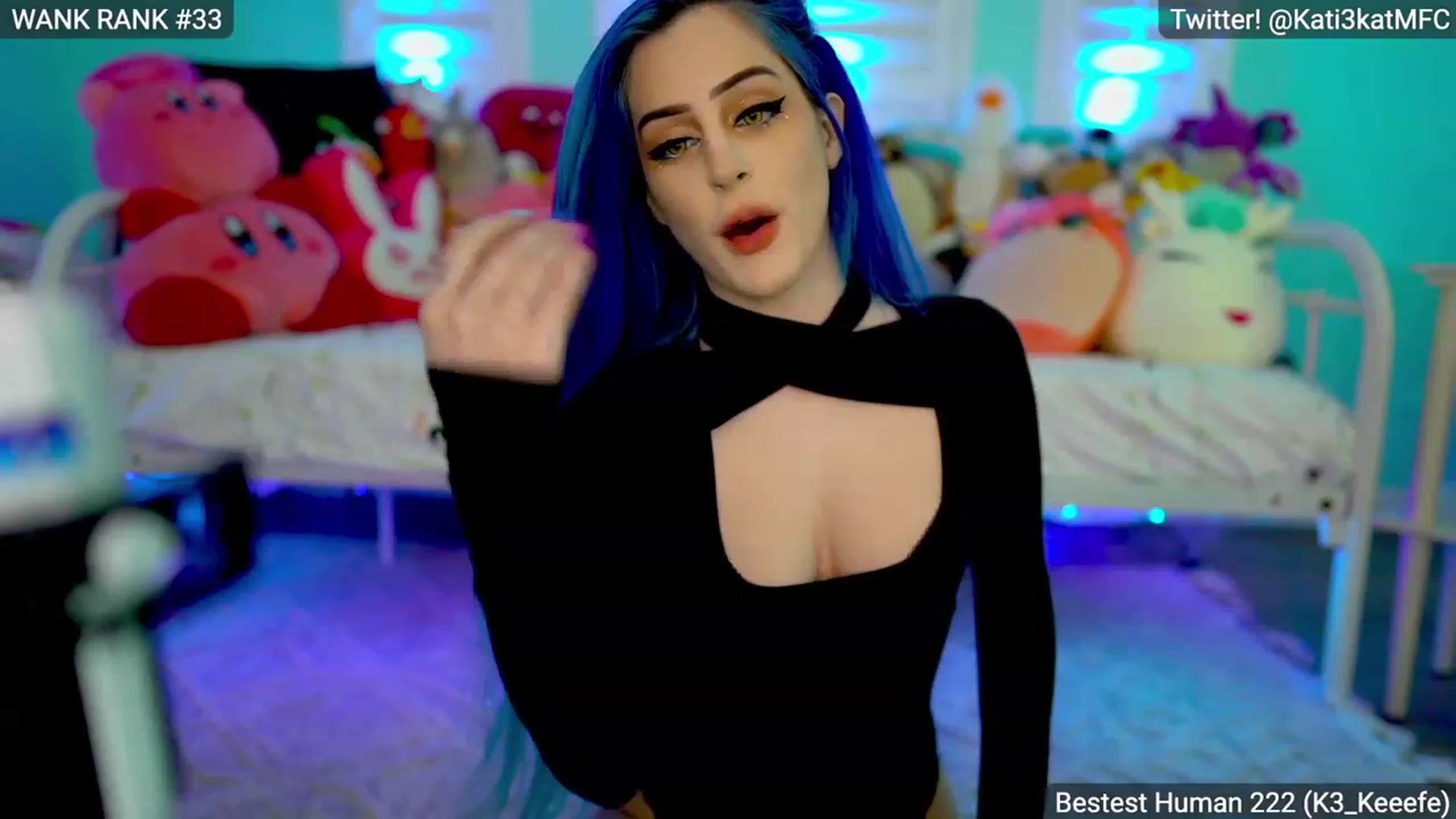Gallery image thumbnail from Kati3Kat's myfreecams stream on, 02/12/2023, 07:21 image 14 of 20