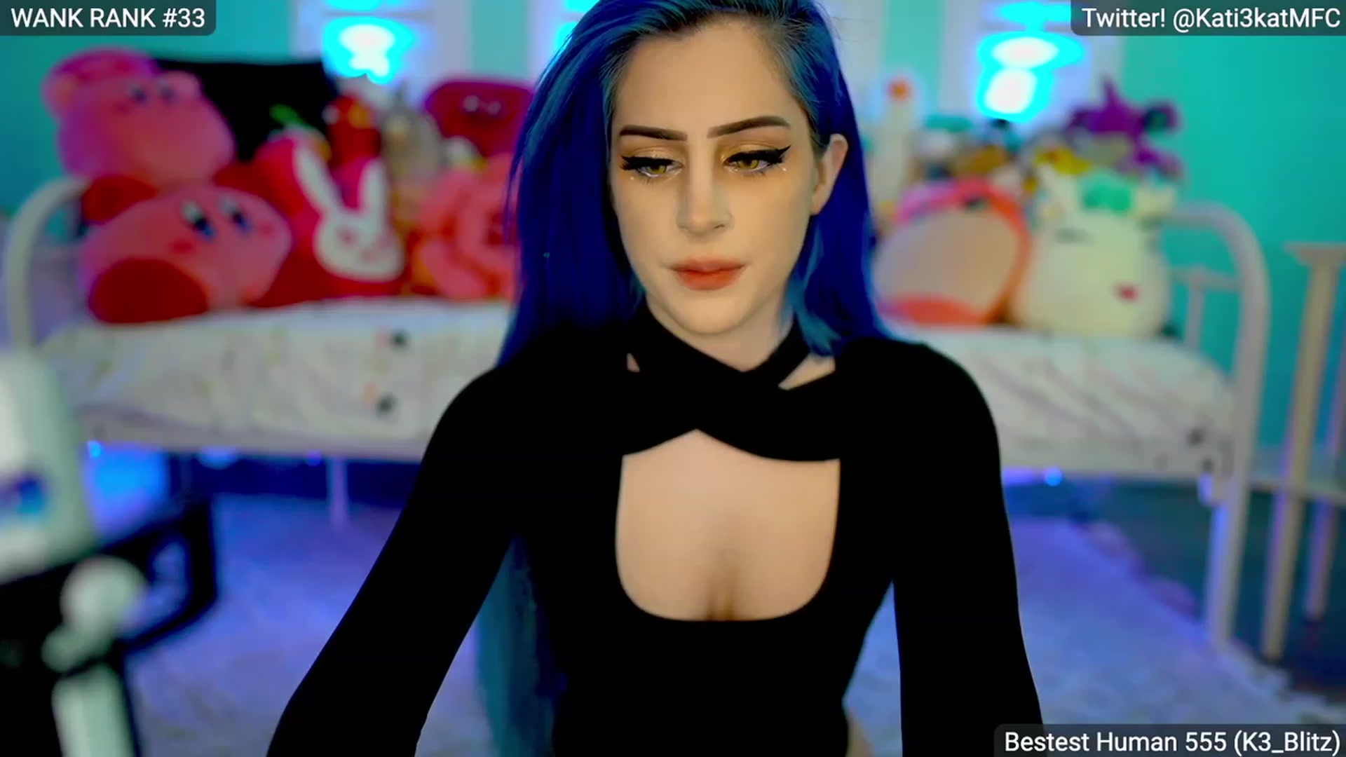 Gallery image thumbnail from Kati3Kat's myfreecams stream on, 02/12/2023, 07:21 image 20 of 20