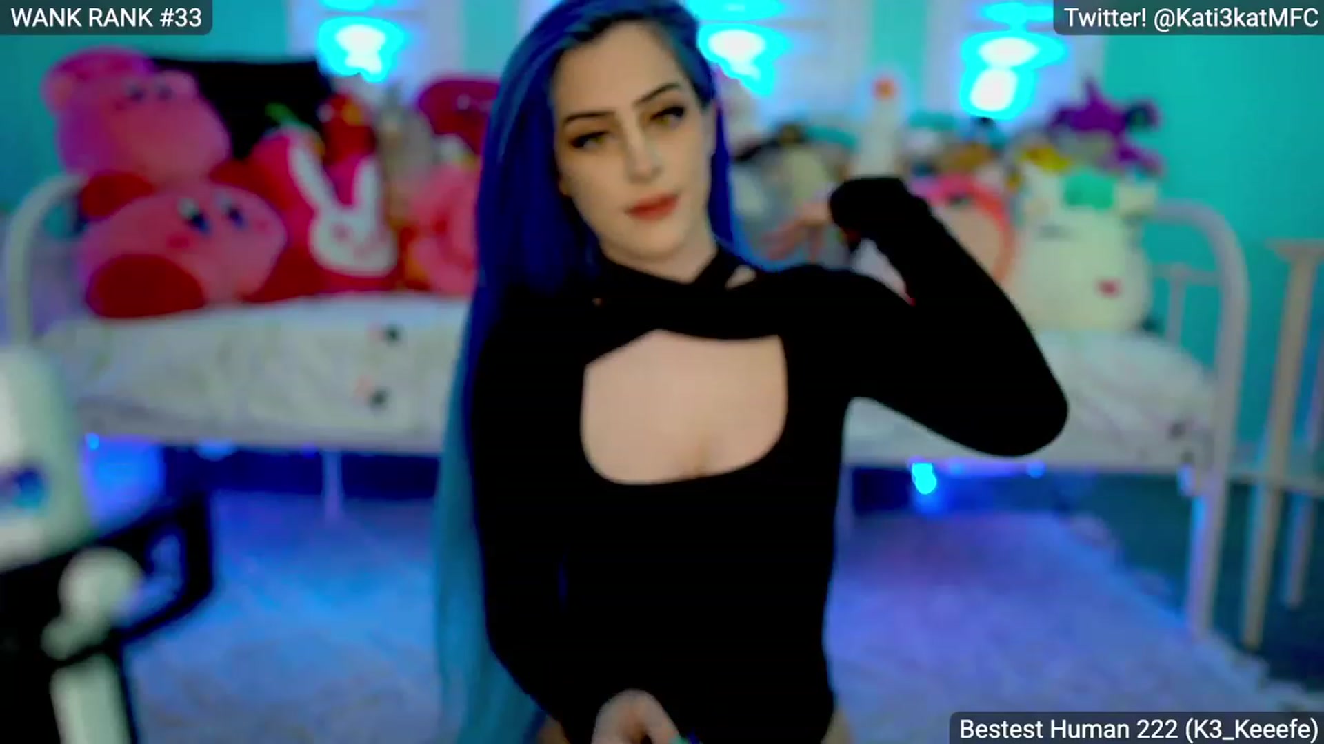 Gallery image thumbnail from Kati3Kat's myfreecams stream on, 02/12/2023, 07:21 image 16 of 20