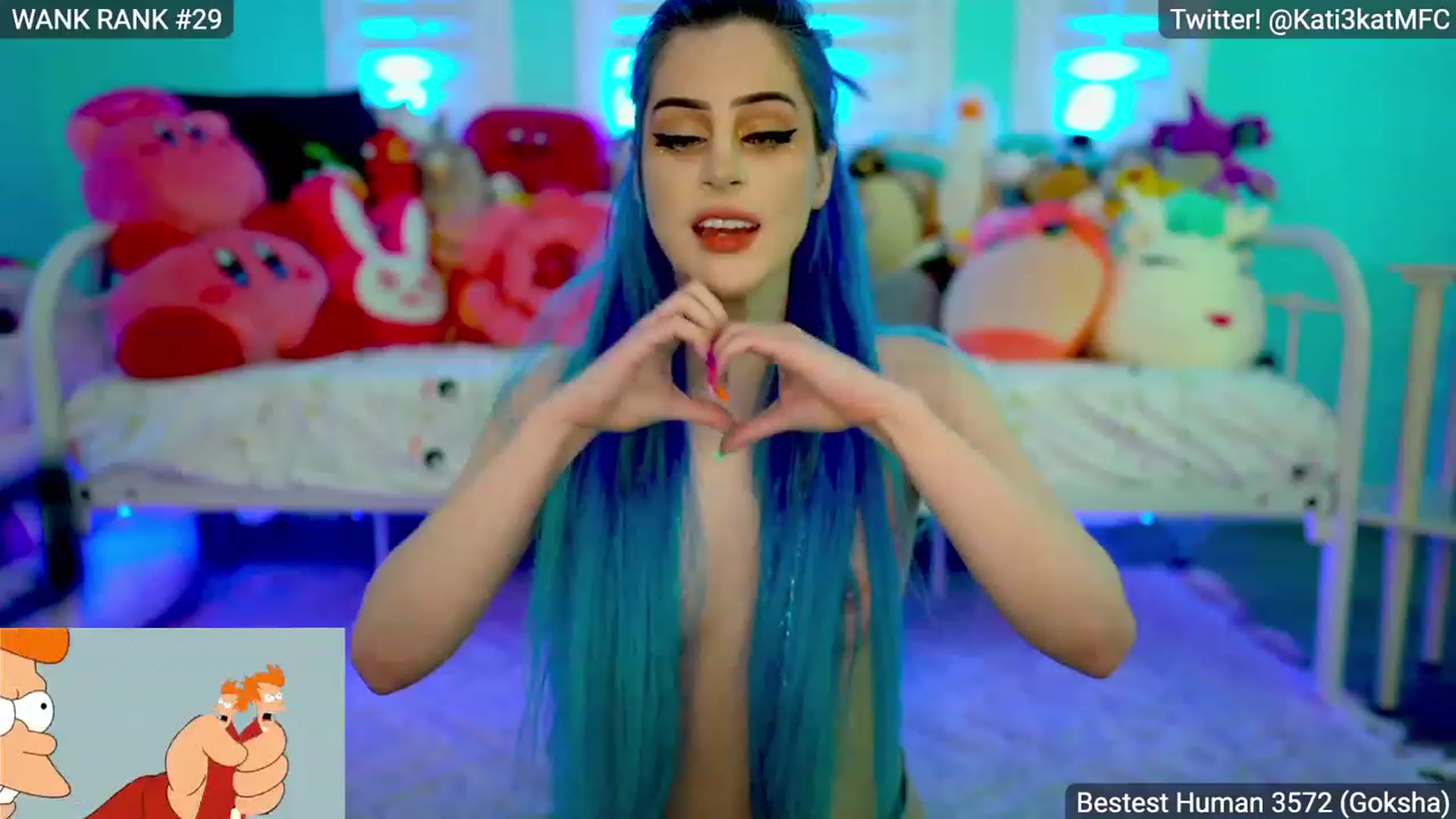Gallery image thumbnail from Kati3Kat's myfreecams stream on, 02/12/2023, 09:08 image 10 of 20