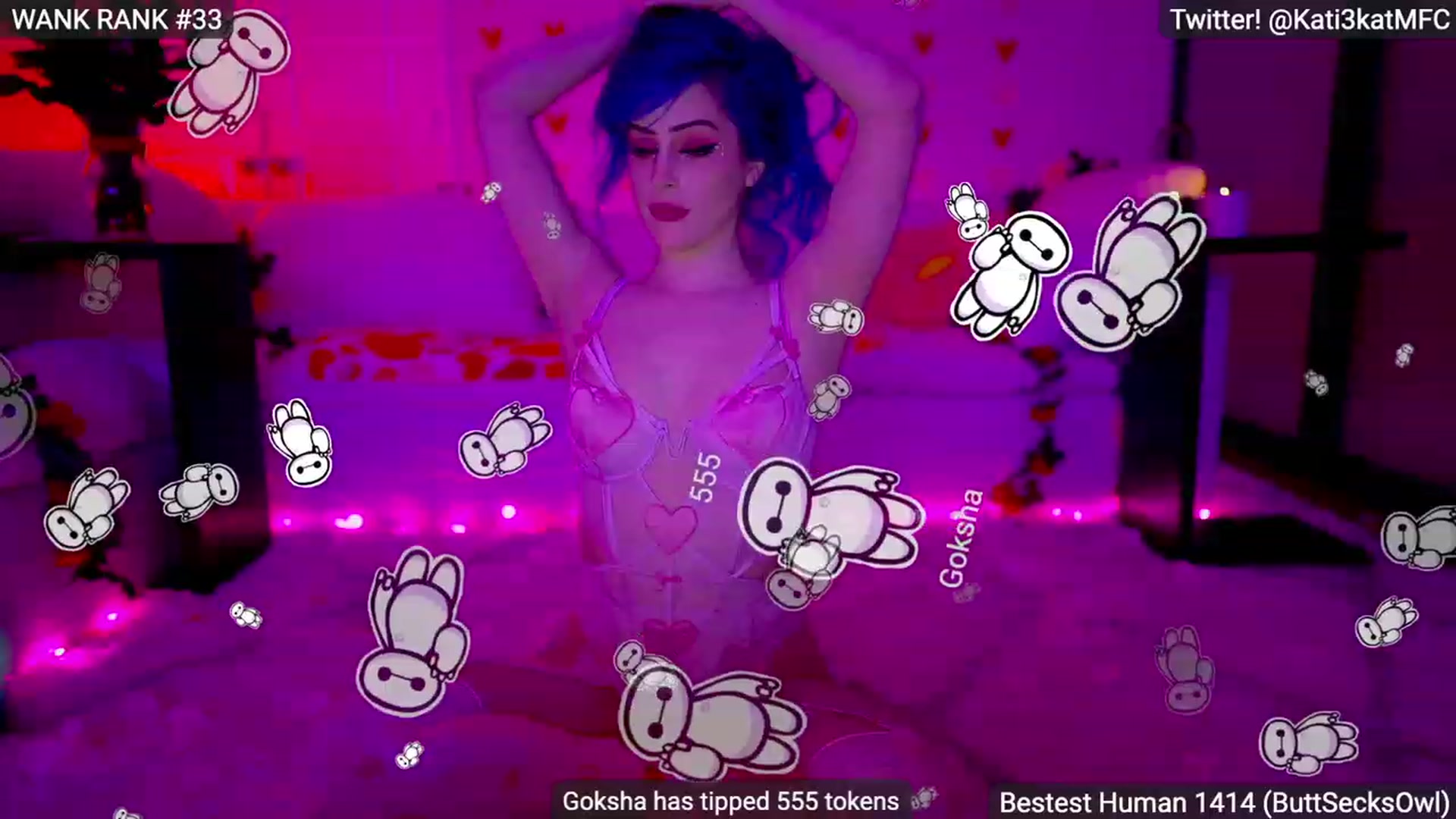 Gallery image thumbnail from Kati3Kat's myfreecams stream on, 02/15/2023, 06:25 image 18 of 20