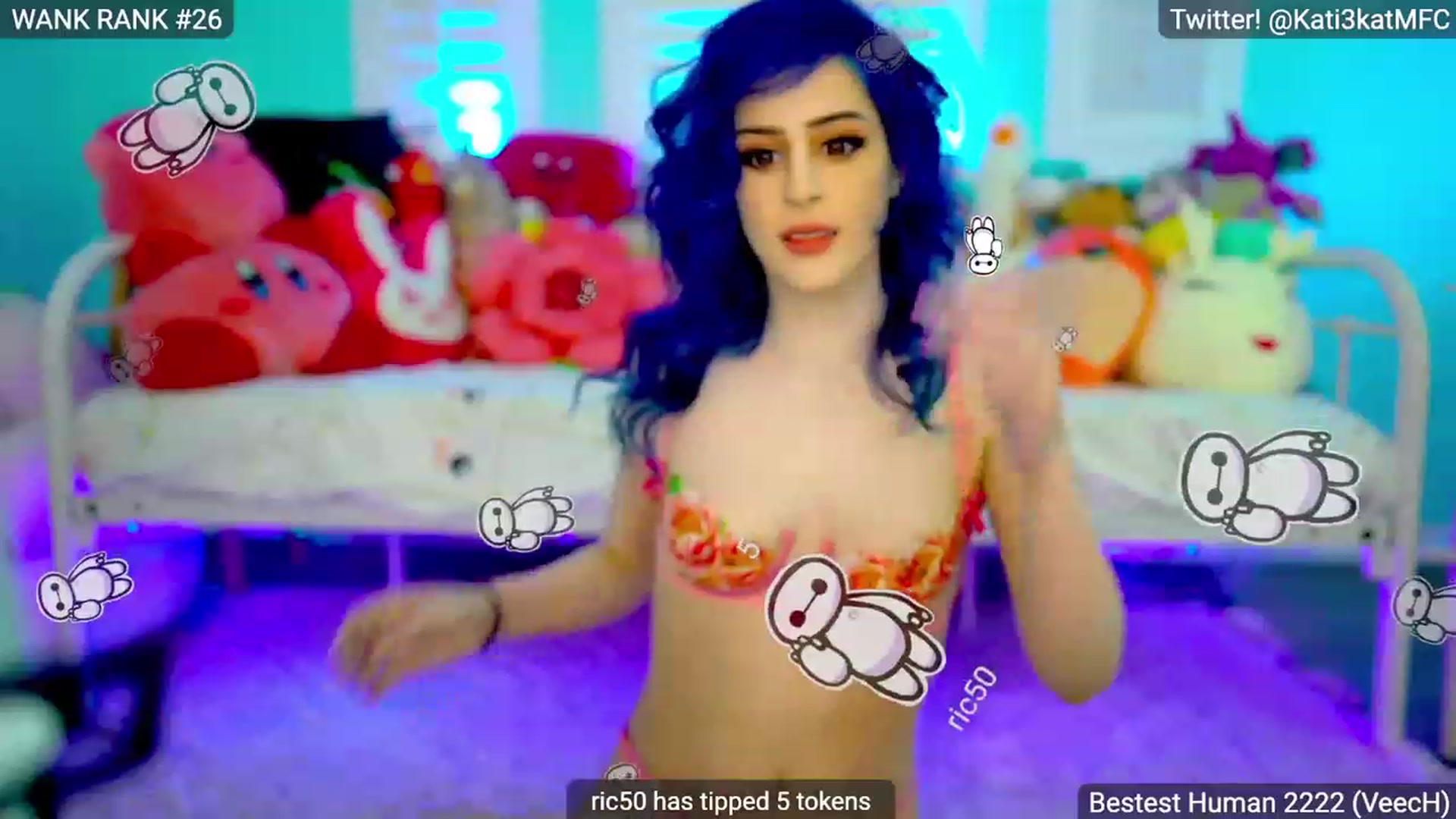 Gallery image thumbnail from Kati3Kat's myfreecams stream on, 02/18/2023, 08:36 image 8 of 20