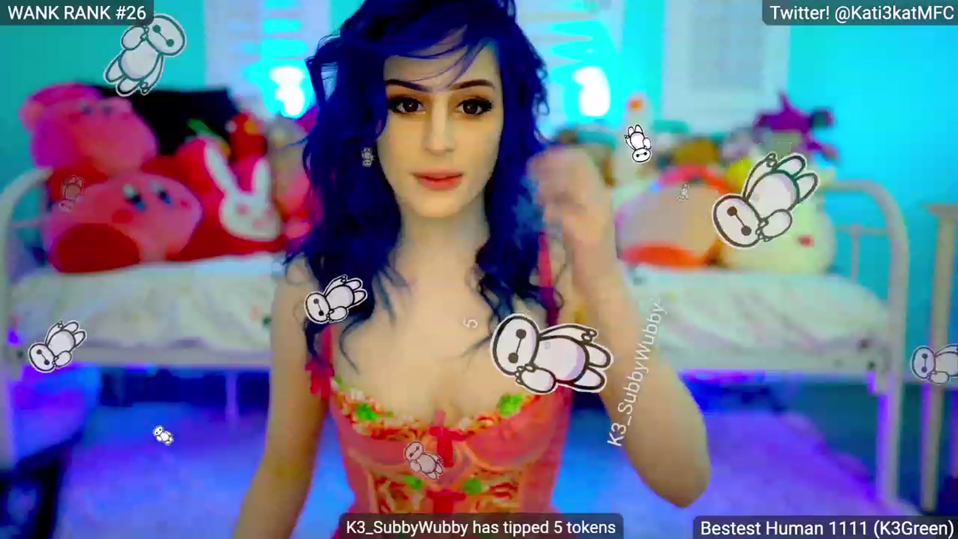 Gallery image thumbnail from Kati3Kat's myfreecams stream on, 02/18/2023, 08:36 image 6 of 20