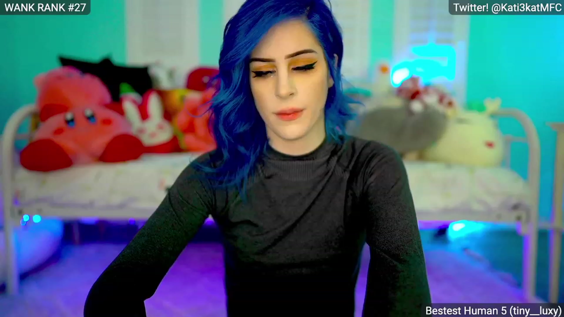 Gallery image thumbnail from Kati3Kat's myfreecams stream on, 02/27/2023, 07:16 image 2 of 20