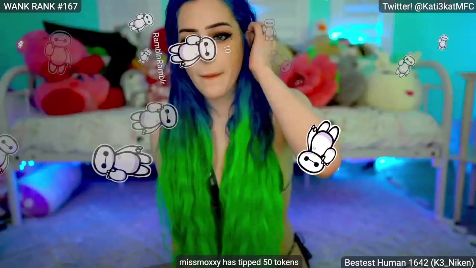 Gallery image thumbnail from Kati3Kat's myfreecams stream on, 03/06/2023, 08:49 image 8 of 20