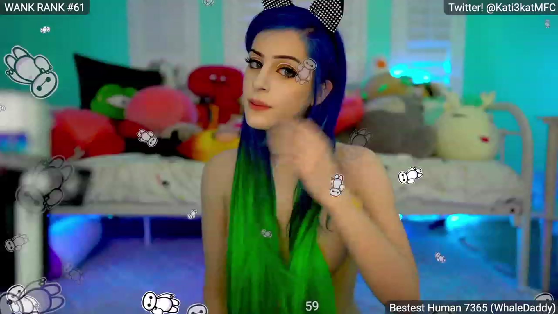 Gallery image thumbnail from Kati3Kat's myfreecams stream on, 03/09/2023, 08:26 image 17 of 20