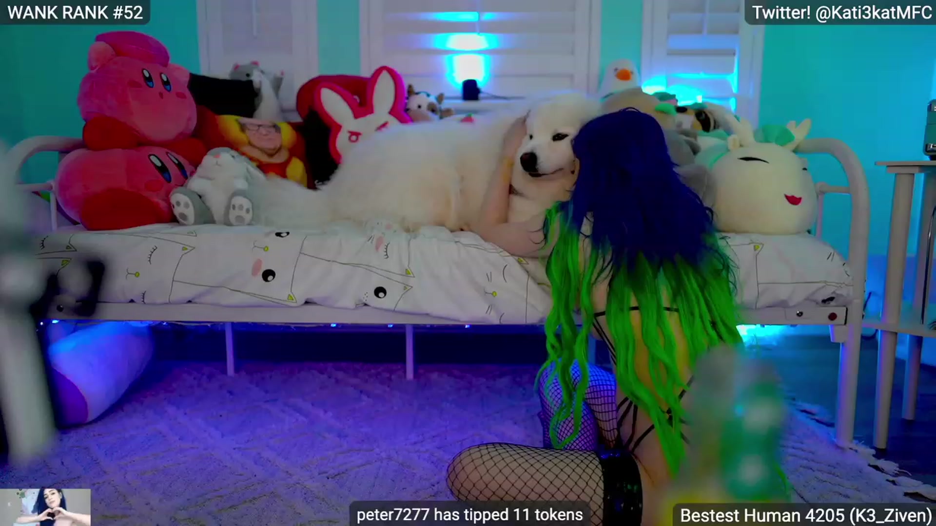 Gallery image thumbnail from Kati3Kat's myfreecams stream on, 03/11/2023, 10:02 image 16 of 20