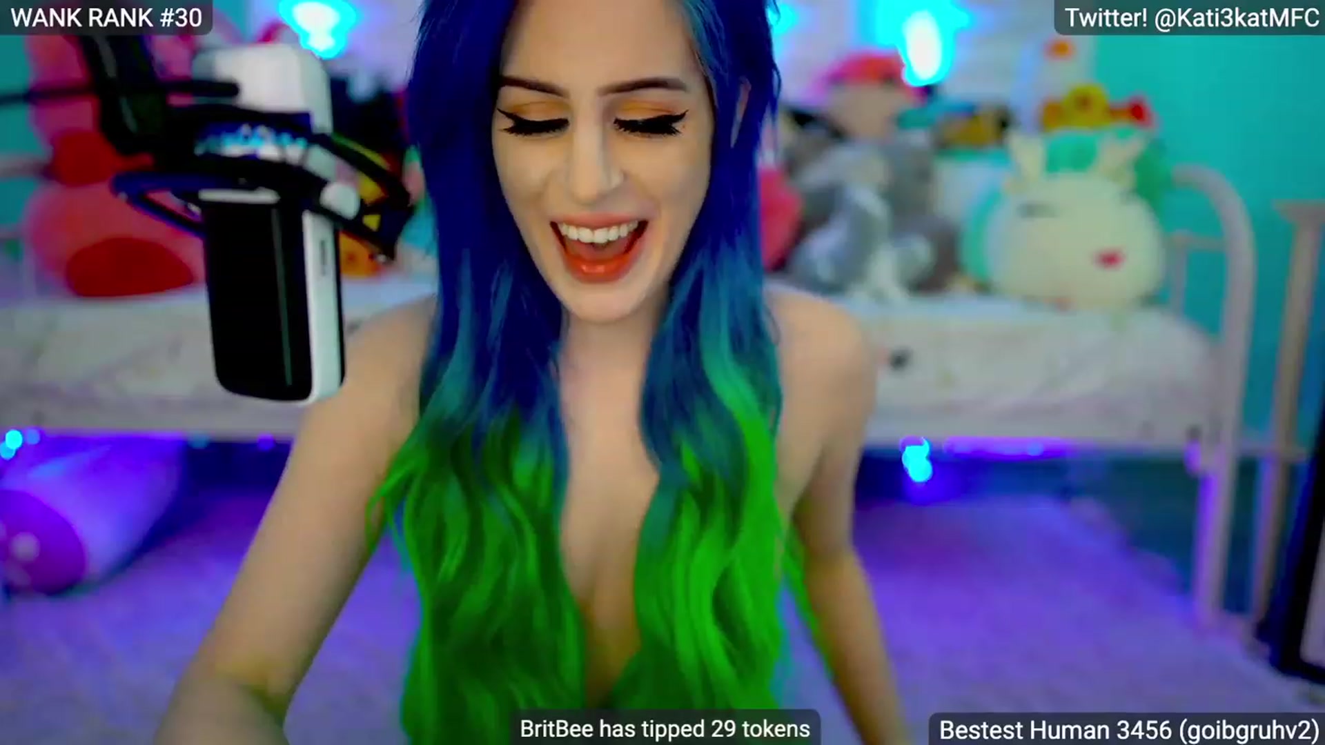 Gallery image thumbnail from Kati3Kat's myfreecams stream on, 03/15/2023, 07:25 image 10 of 20