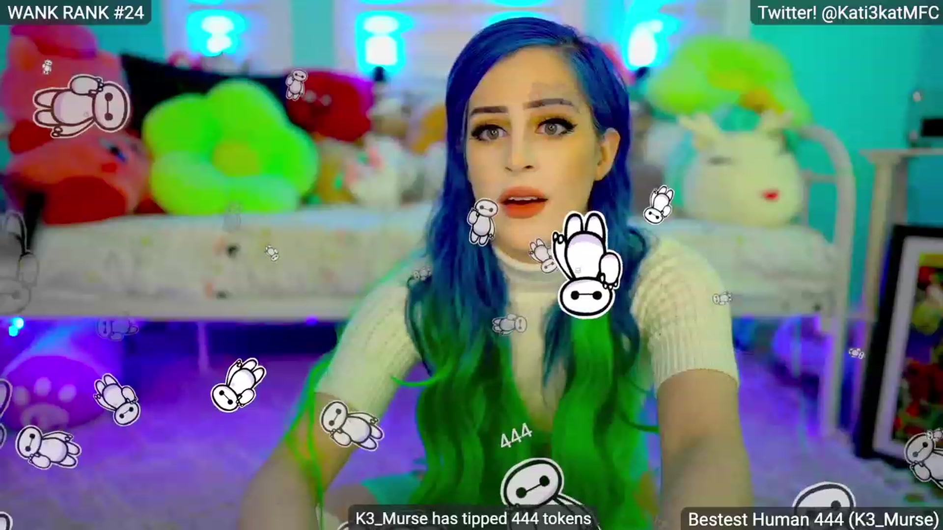 Gallery image thumbnail from Kati3Kat's myfreecams stream on, 03/19/2023, 06:55 image 3 of 20