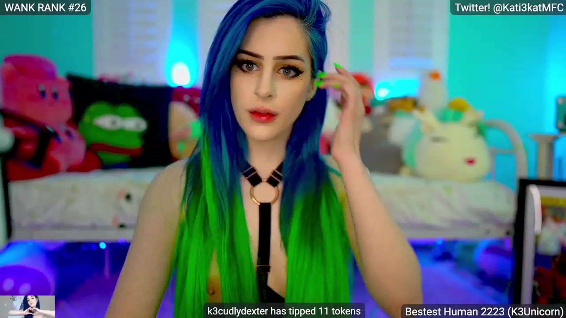 Gallery image thumbnail from Kati3Kat's myfreecams stream on, 03/25/2023, 08:02 image 6 of 20