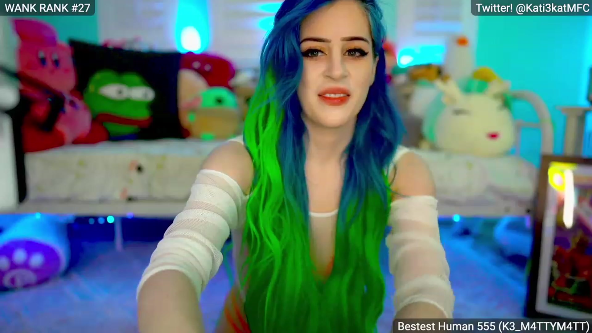 Gallery image thumbnail from Kati3Kat's myfreecams stream on, 03/27/2023, 07:55 image 3 of 20