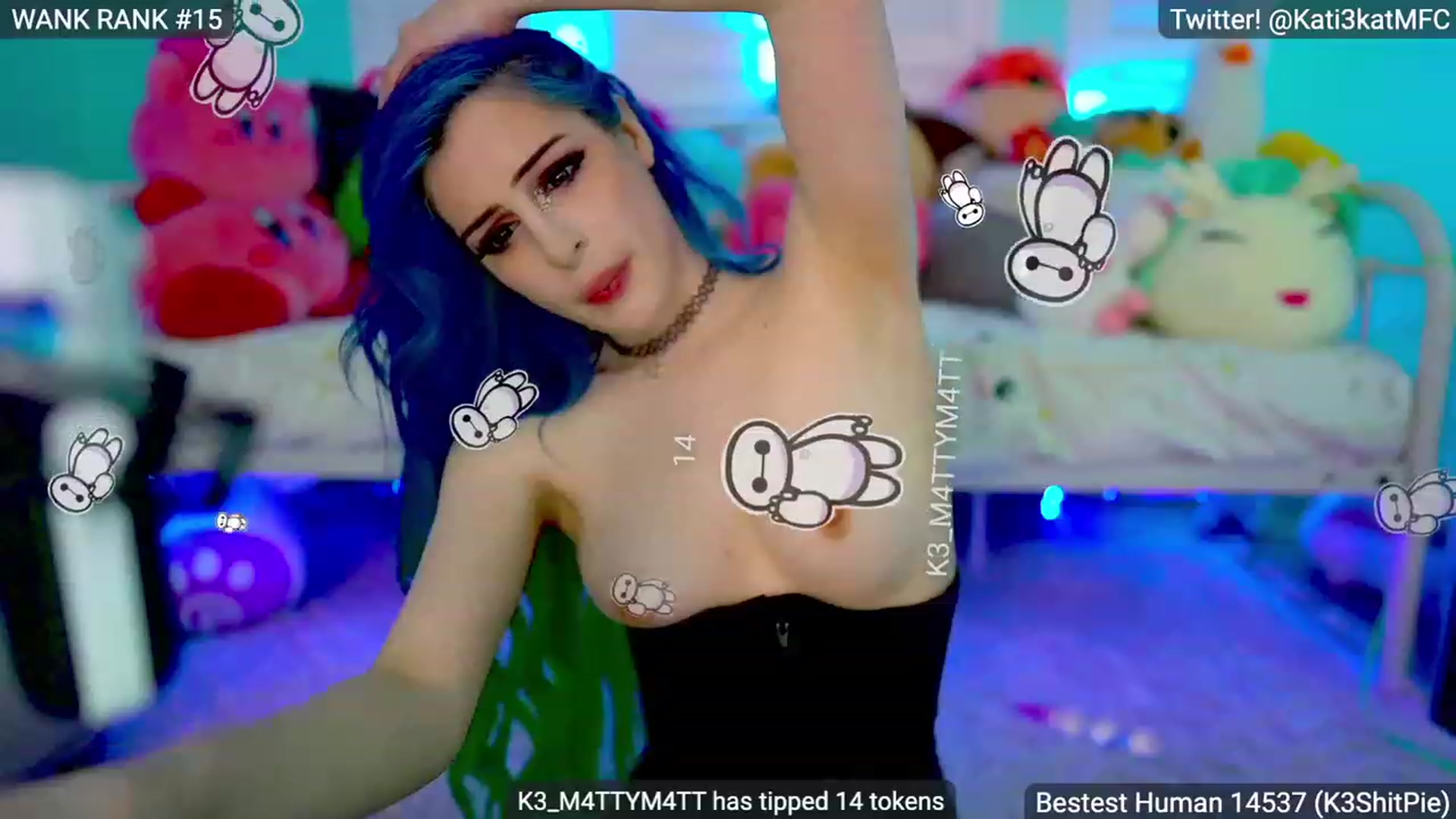 Gallery image thumbnail from Kati3Kat's myfreecams stream on, 04/01/2023, 06:35 image 13 of 20