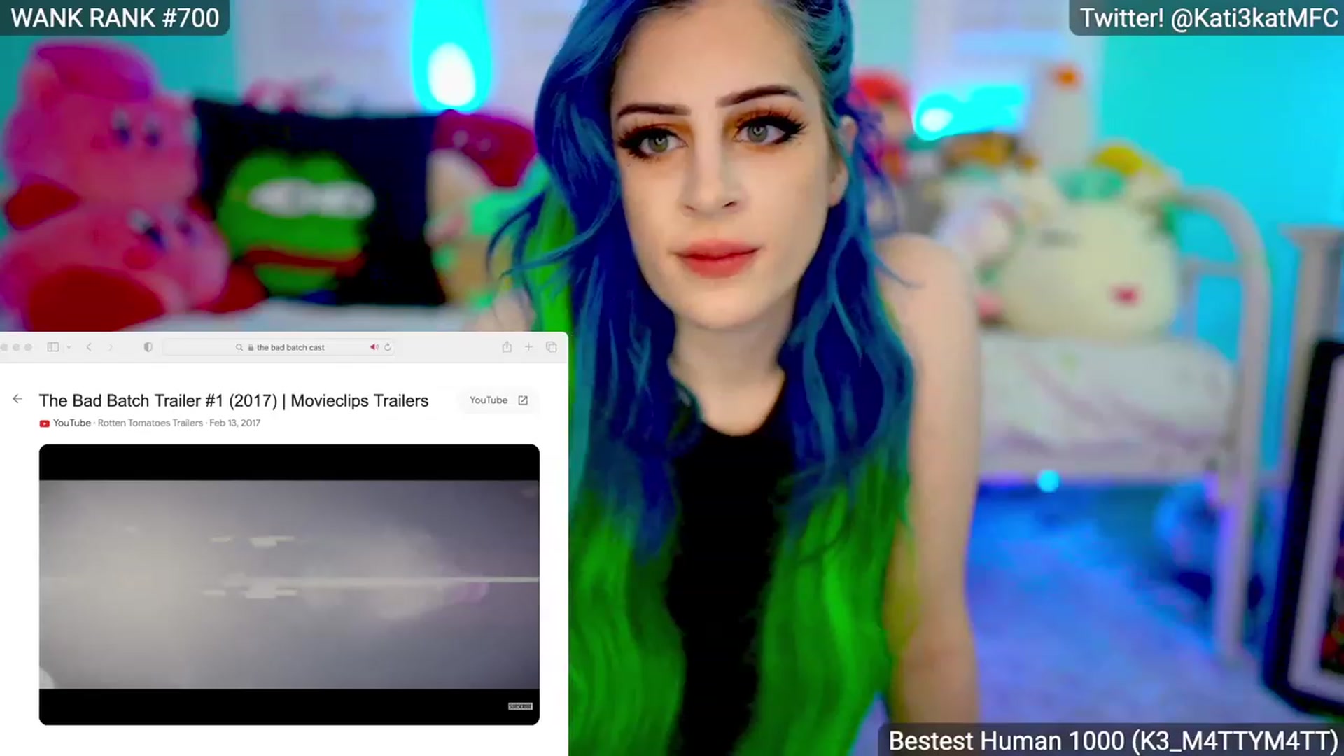 Gallery image thumbnail from Kati3Kat's myfreecams stream on, 04/02/2023, 07:46 image 7 of 20