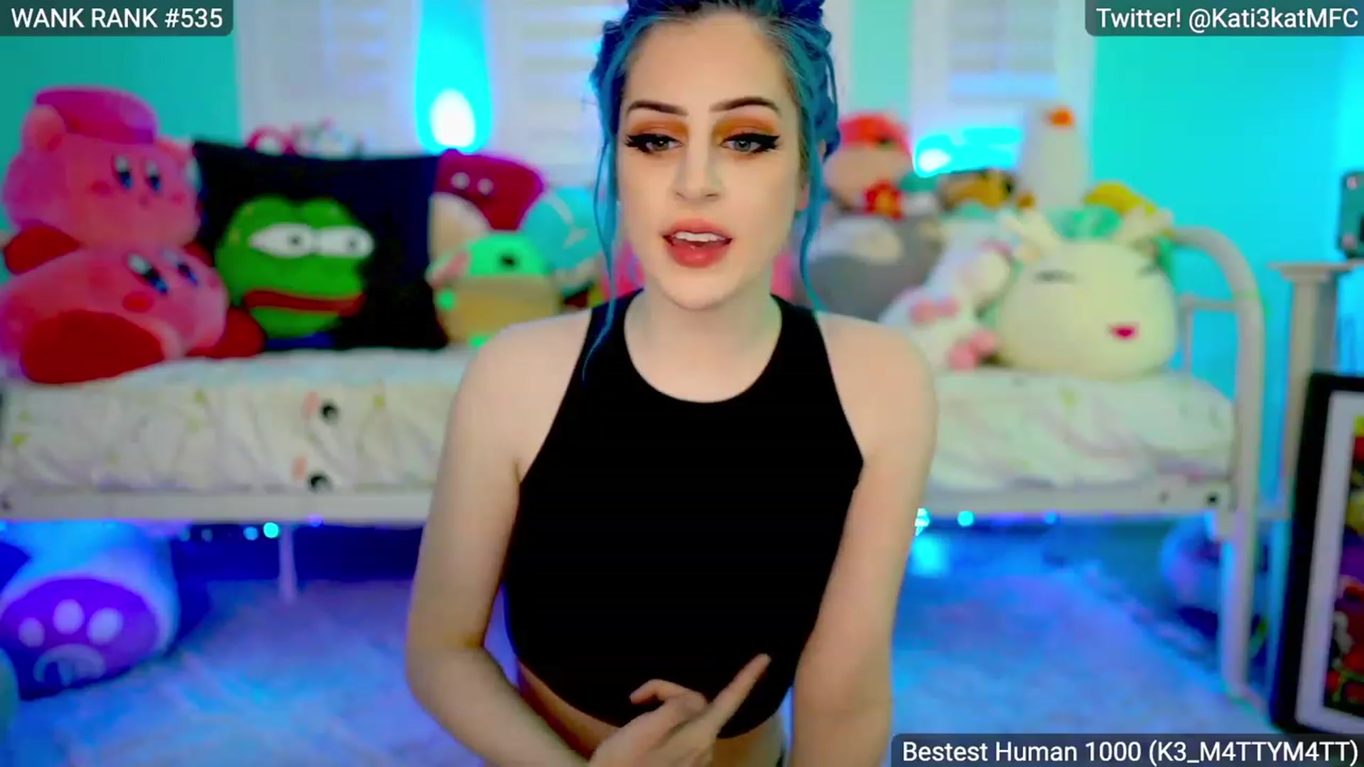 Gallery image thumbnail from Kati3Kat's myfreecams stream on, 04/02/2023, 07:46 image 17 of 20
