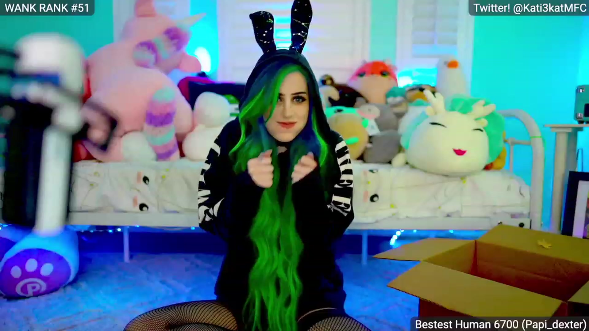 Gallery image thumbnail from Kati3Kat's myfreecams stream on, 04/08/2023, 06:02 image 11 of 20
