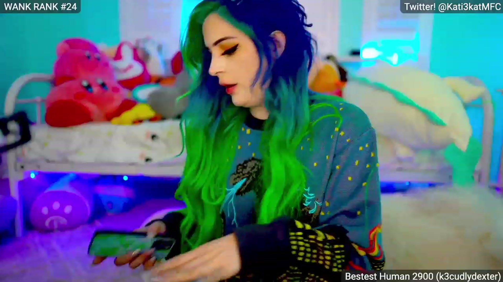 Gallery image thumbnail from Kati3Kat's myfreecams stream on, 04/14/2023, 07:11 image 8 of 20