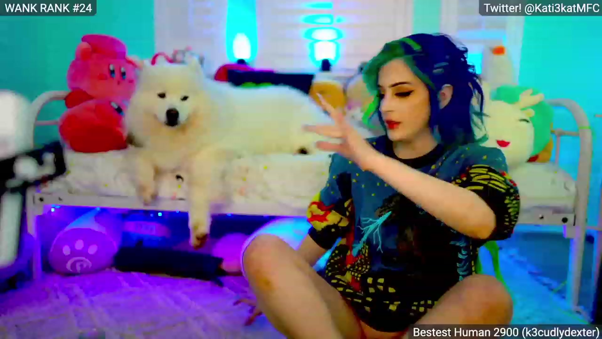 Gallery image thumbnail from Kati3Kat's myfreecams stream on, 04/14/2023, 07:11 image 1 of 20