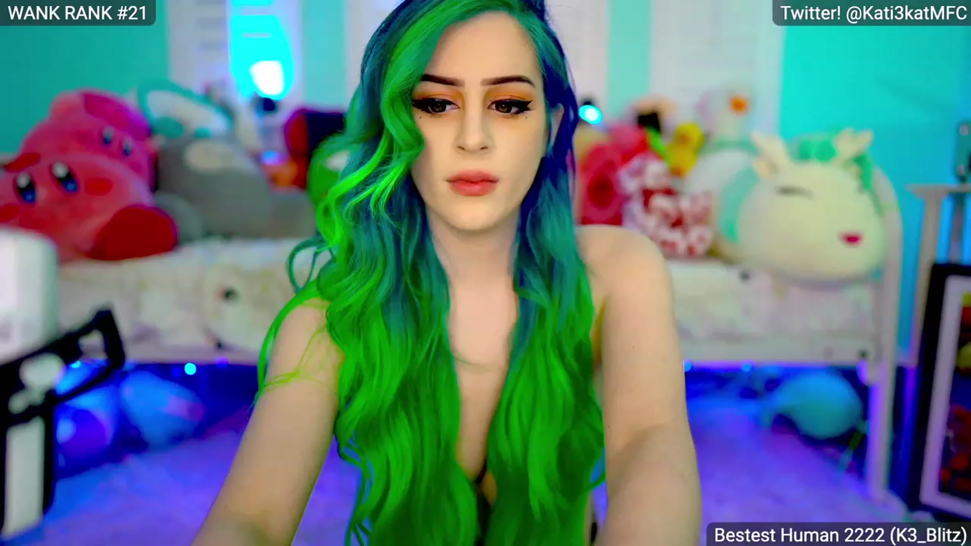 Gallery image thumbnail from Kati3Kat's myfreecams stream on, 04/16/2023, 06:27 image 1 of 20