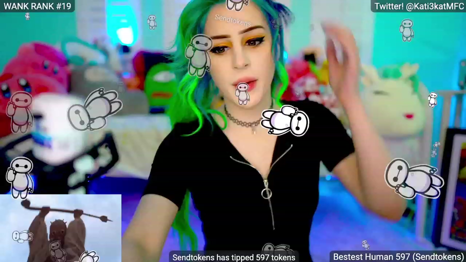 Gallery image thumbnail from Kati3Kat's myfreecams stream on, 04/17/2023, 06:28 image 4 of 20