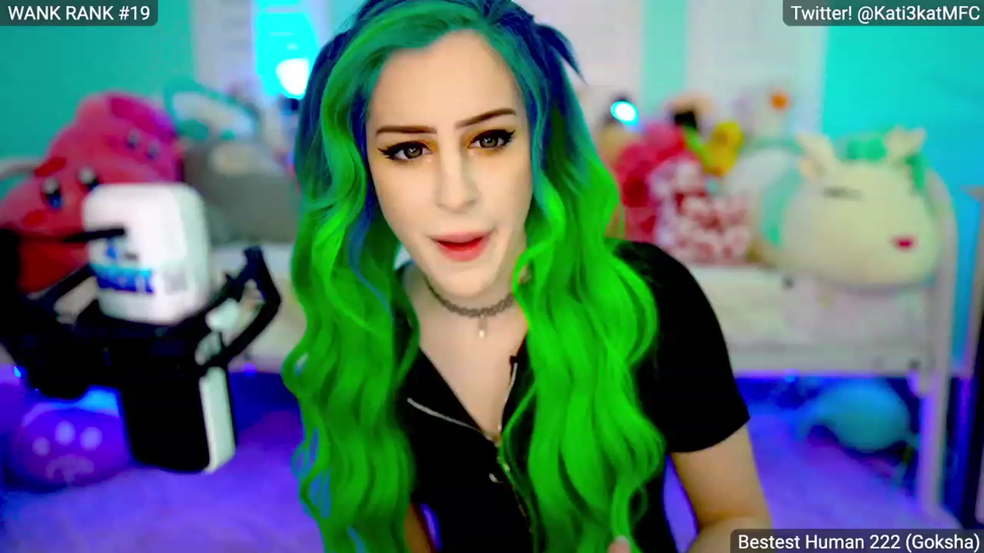 Gallery image thumbnail from Kati3Kat's myfreecams stream on, 04/17/2023, 06:28 image 1 of 20