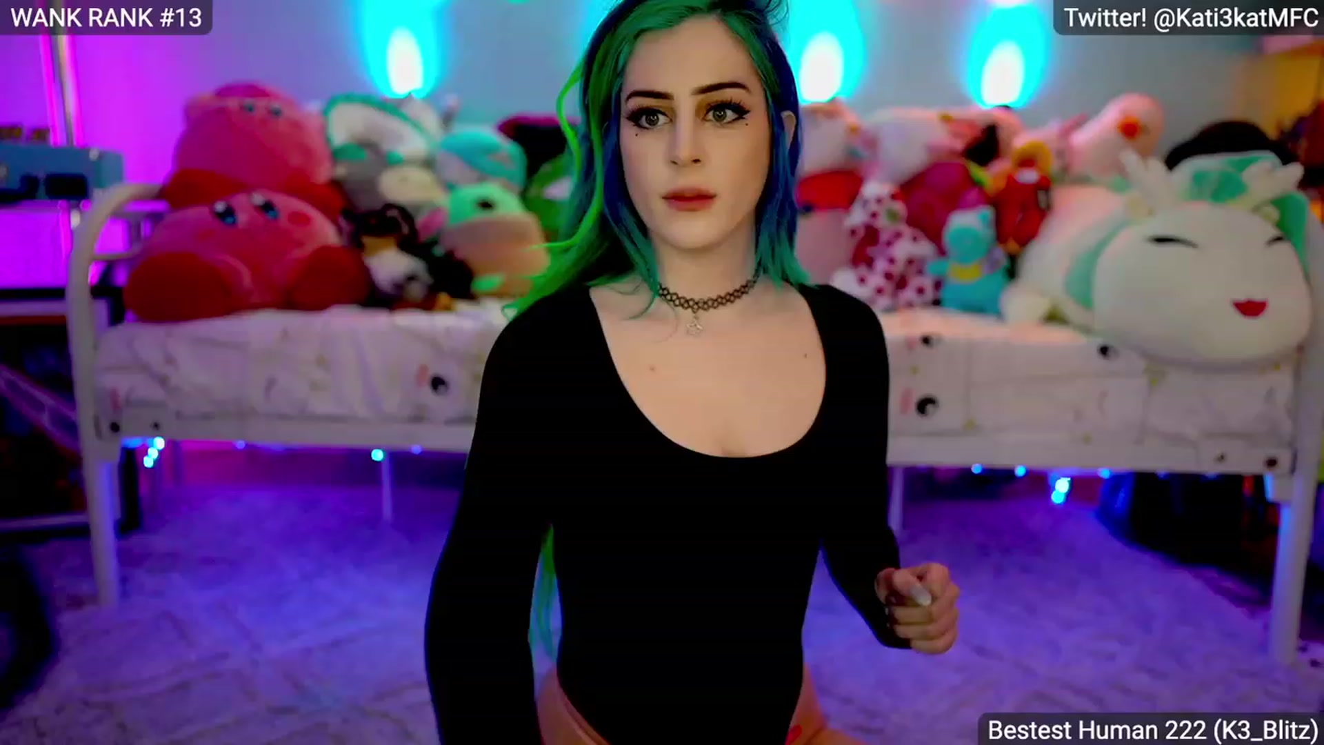 Gallery image thumbnail from Kati3Kat's myfreecams stream on, 04/22/2023, 07:24 image 1 of 20