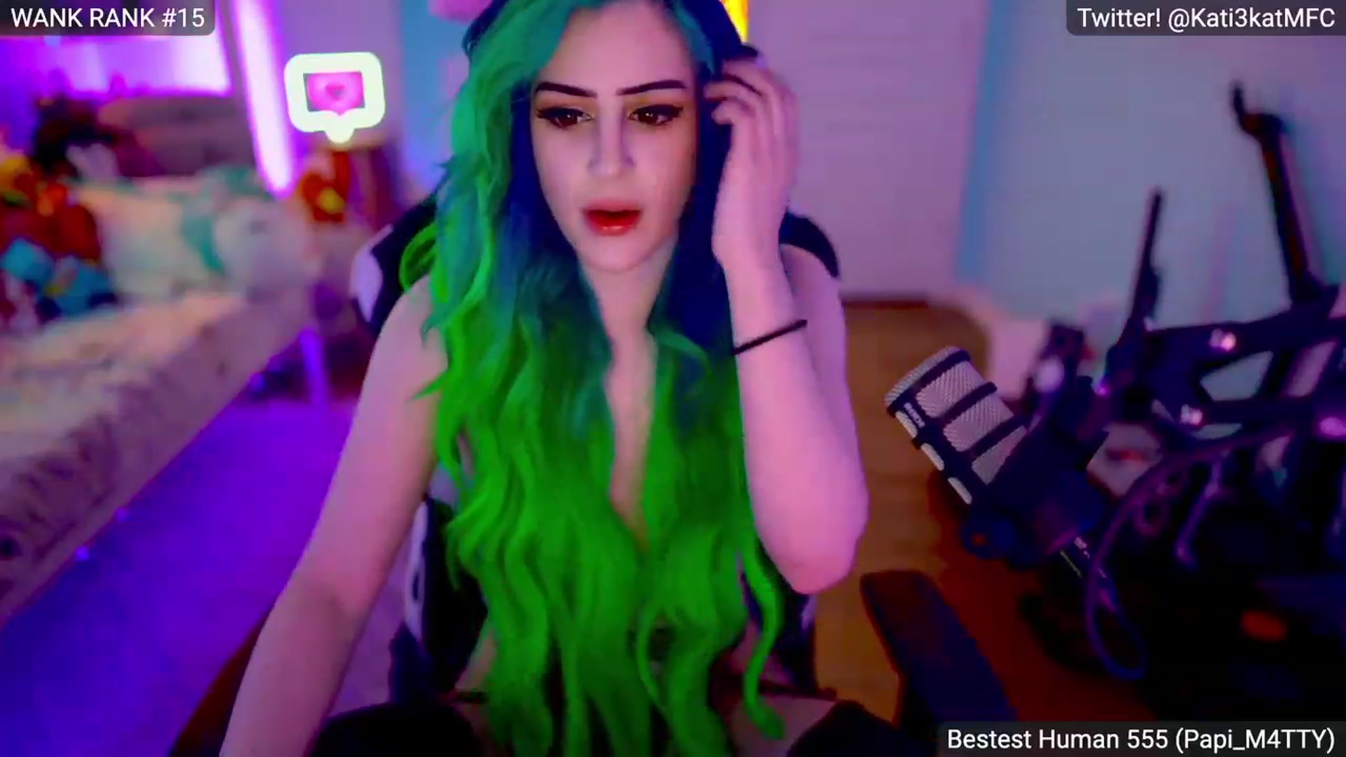 Gallery image thumbnail from Kati3Kat's myfreecams stream on, 04/26/2023, 06:39 image 7 of 20