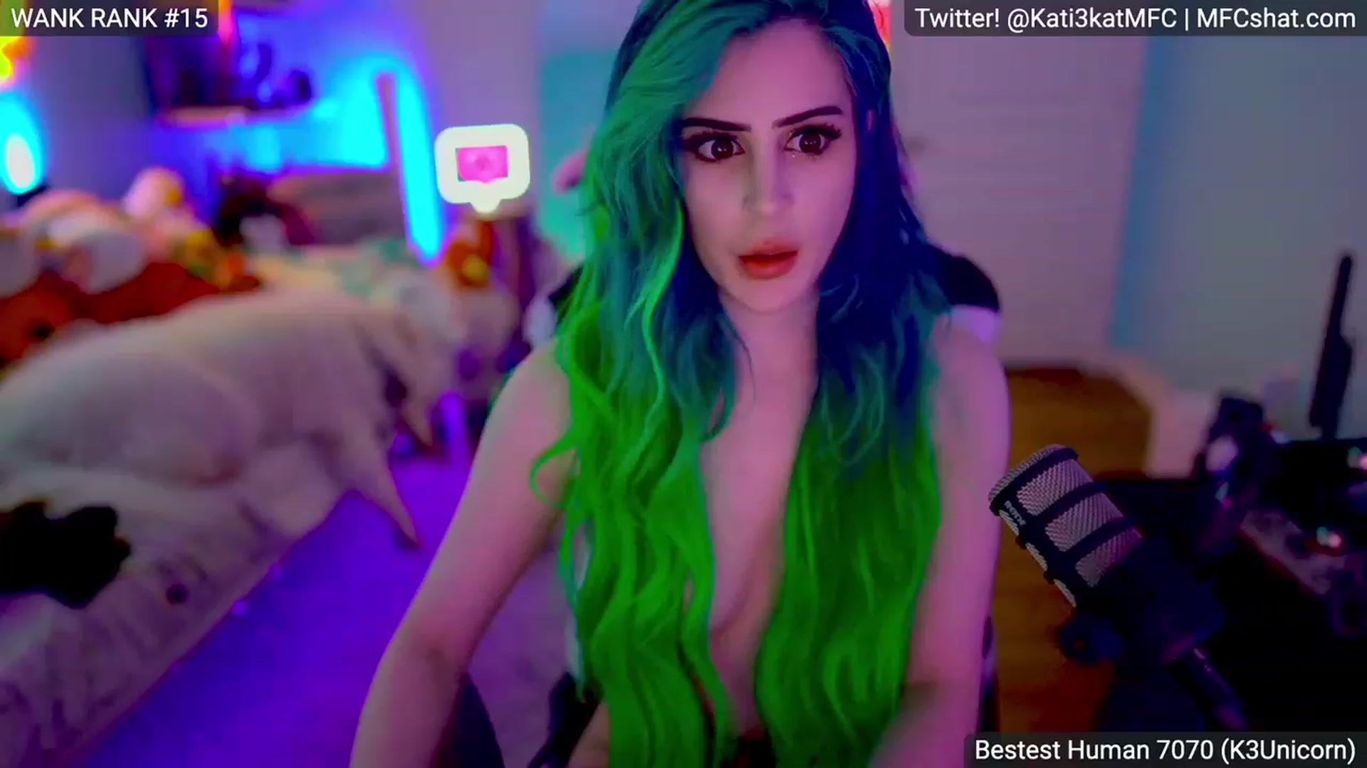 Gallery image thumbnail from Kati3Kat's myfreecams stream on, 04/26/2023, 08:33 image 16 of 20
