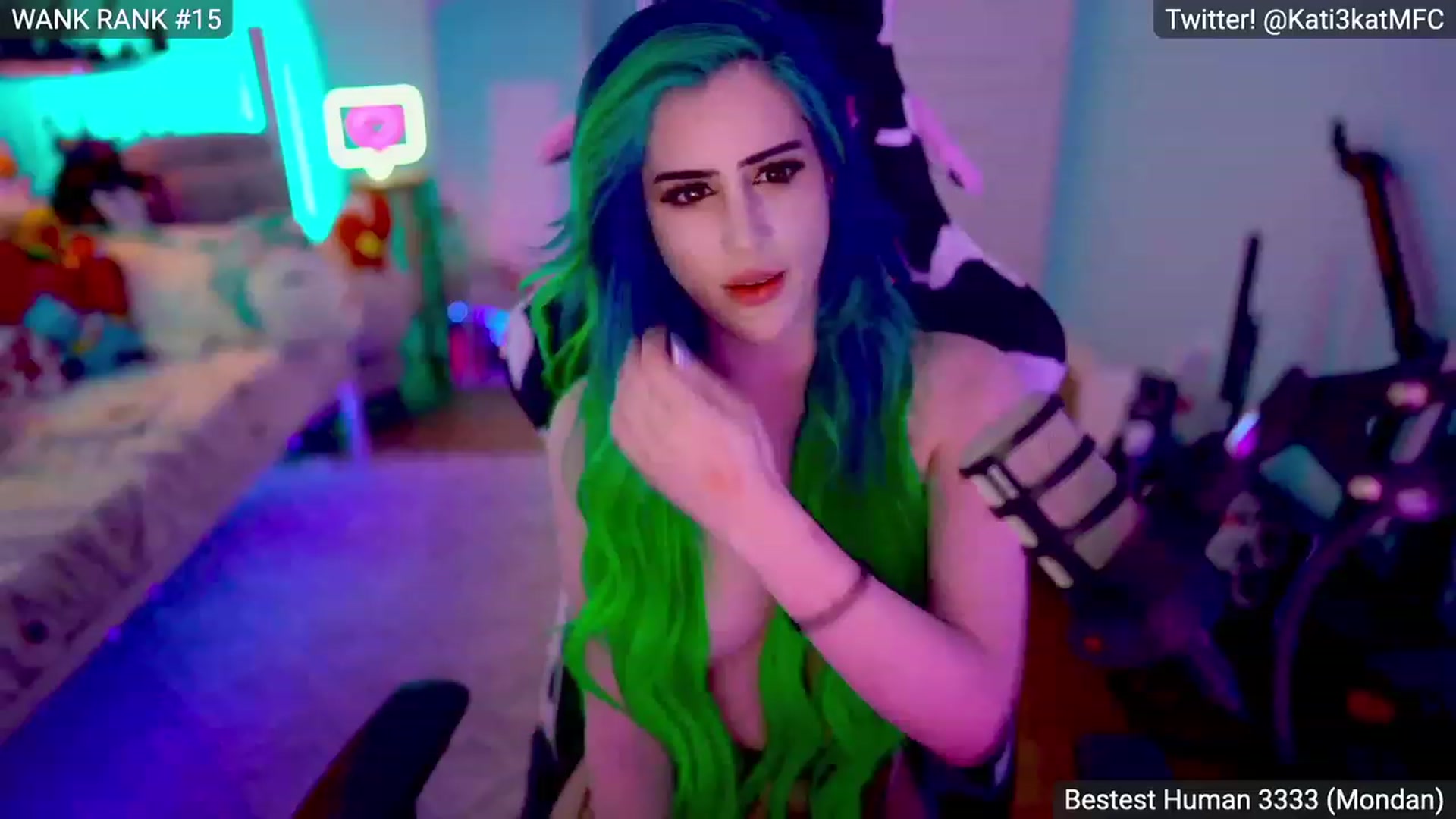 Gallery image thumbnail from Kati3Kat's myfreecams stream on, 04/26/2023, 08:33 image 2 of 20