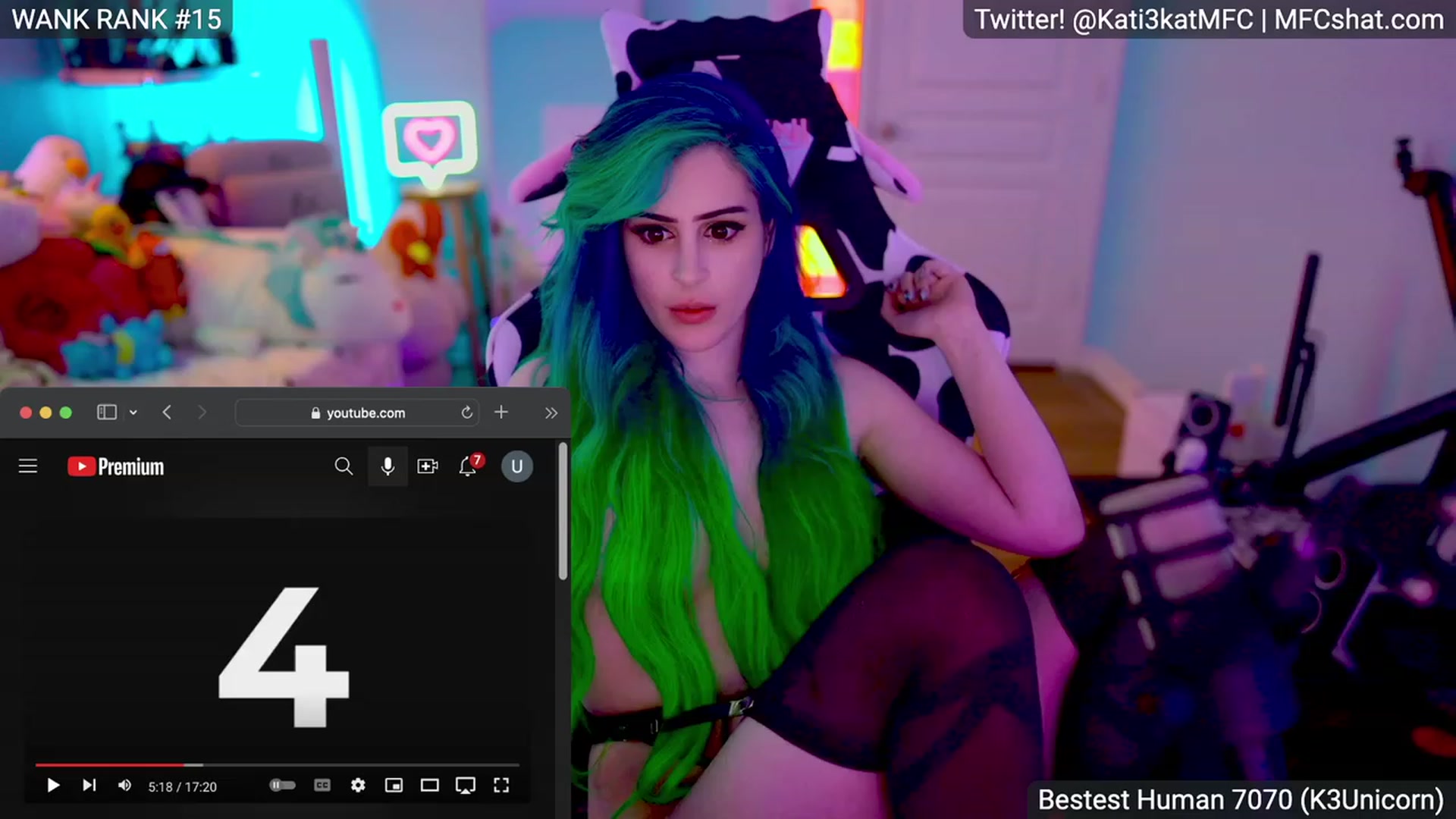 Gallery image thumbnail from Kati3Kat's myfreecams stream on, 04/26/2023, 09:58 image 1 of 20