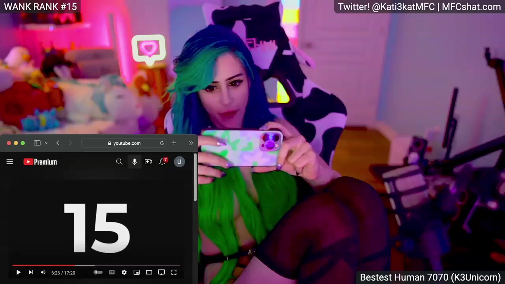Gallery image thumbnail from Kati3Kat's myfreecams stream on, 04/26/2023, 09:58 image 4 of 20
