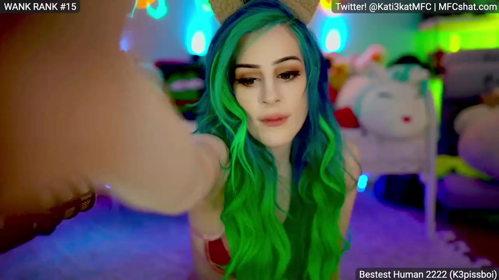 Gallery image thumbnail from Kati3Kat's myfreecams stream on, 04/28/2023, 07:39 image 2 of 20