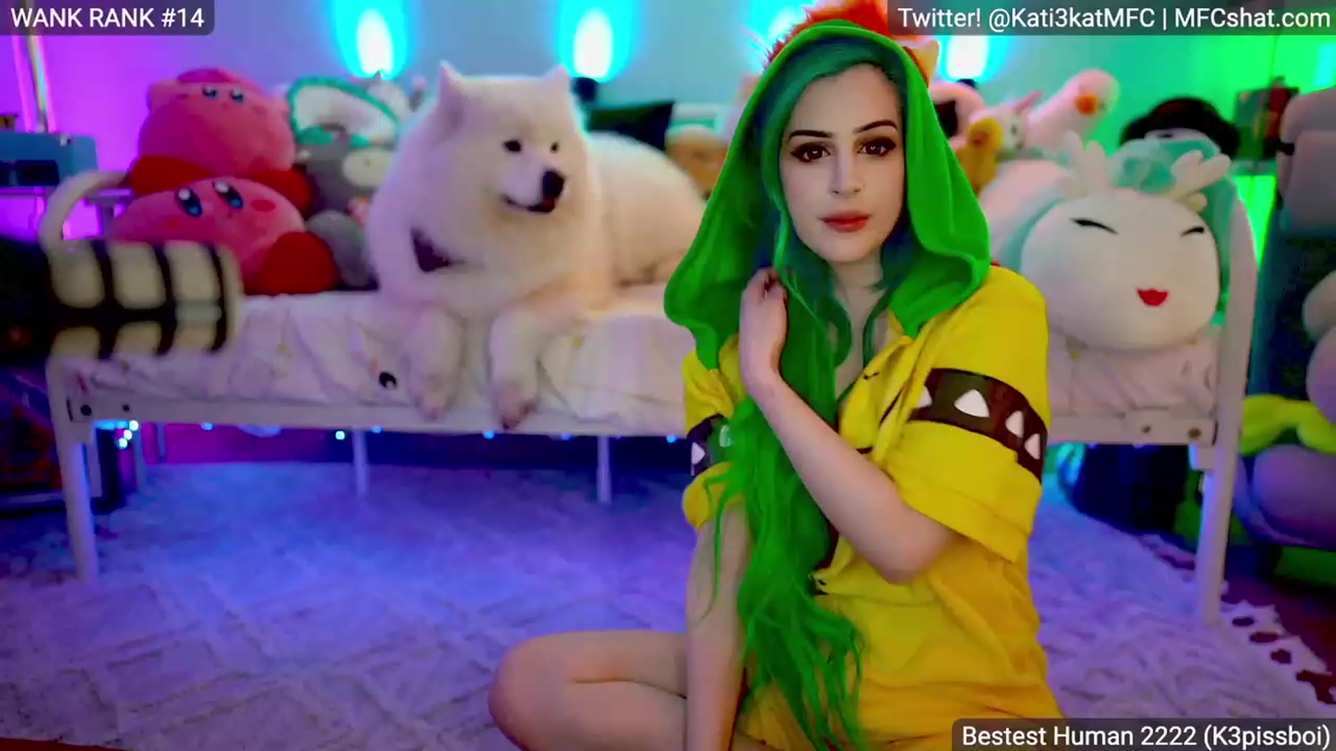 Gallery image thumbnail from Kati3Kat's myfreecams stream on, 04/28/2023, 08:30 image 19 of 20